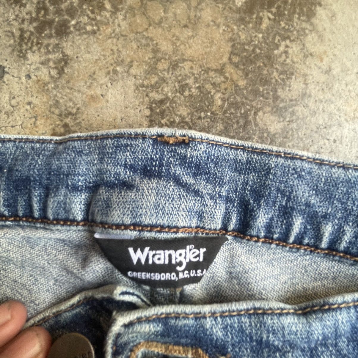Wrangler 🔥Vintage Wrangler WM3903 Stoned Washed Regular Fit Jeans Size US 35 - 14 Thumbnail