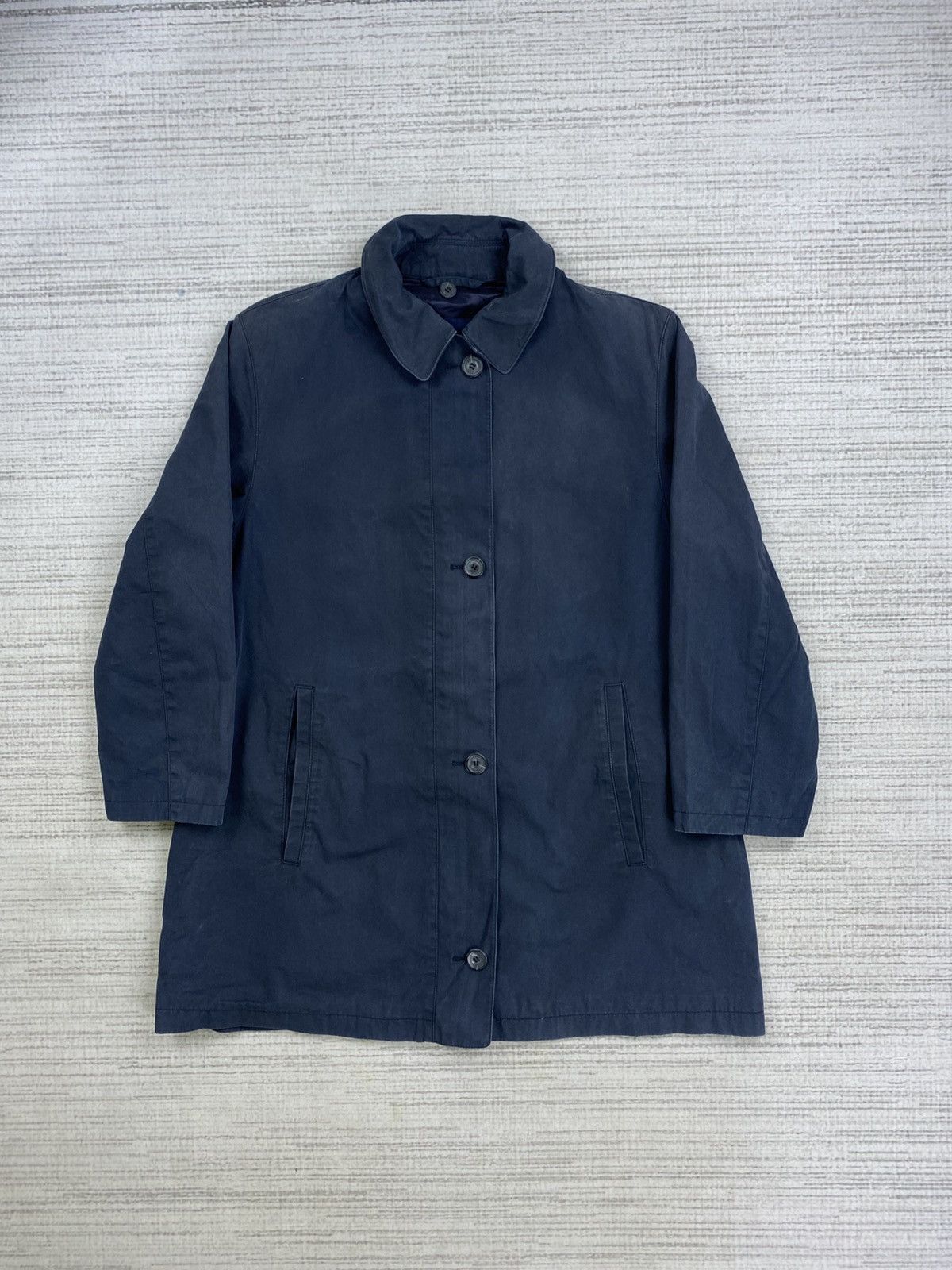 Burberry × Japanese Brand × Vintage Vintage Burberry London Faded Long Coat Jacket Size US M / EU 48-50 / 2 - 5 Thumbnail