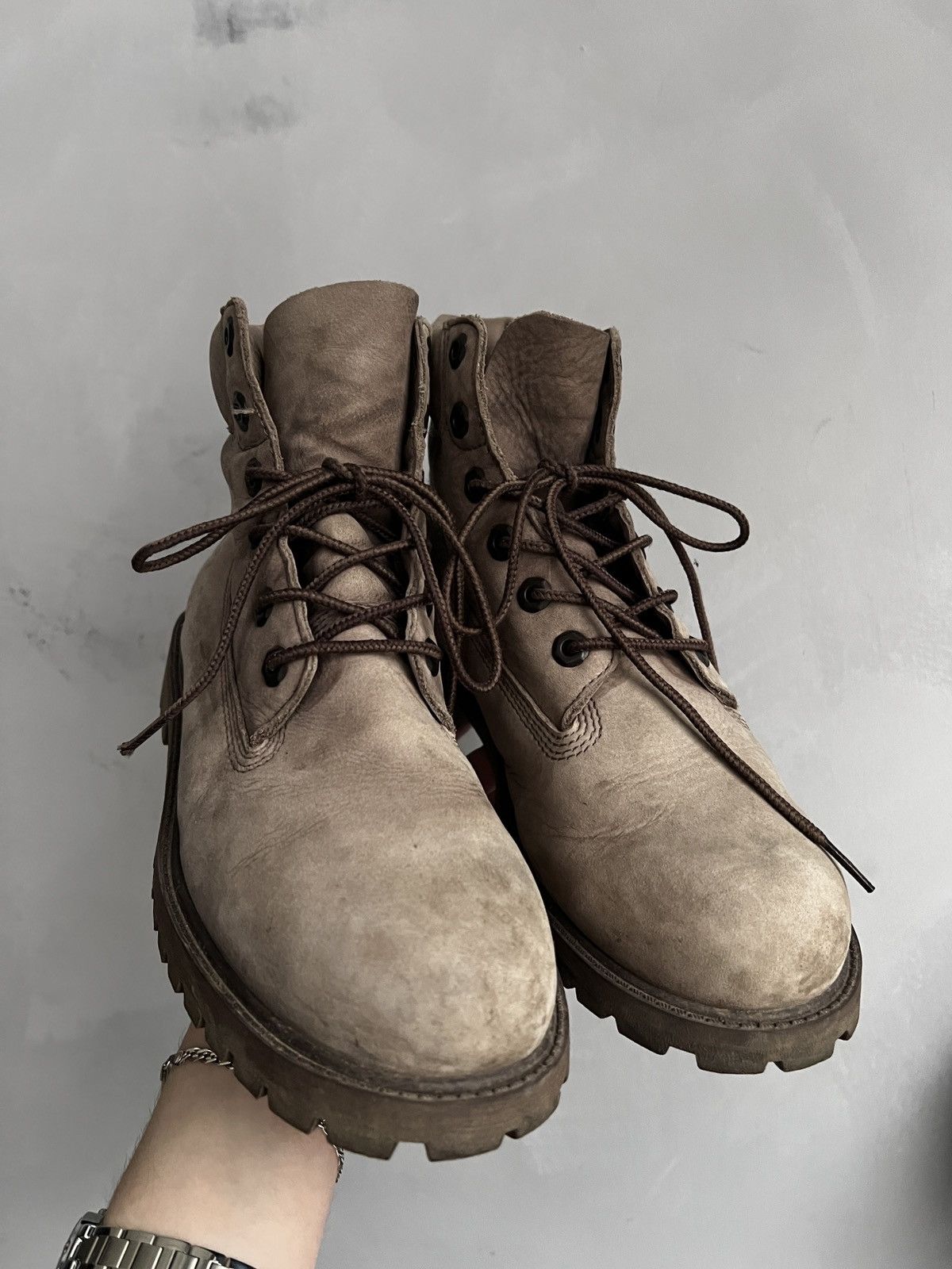 Timberland Timberland leather streetwear boots y2k style hype Size US 7.5 / EU 40-41 - 6 Thumbnail