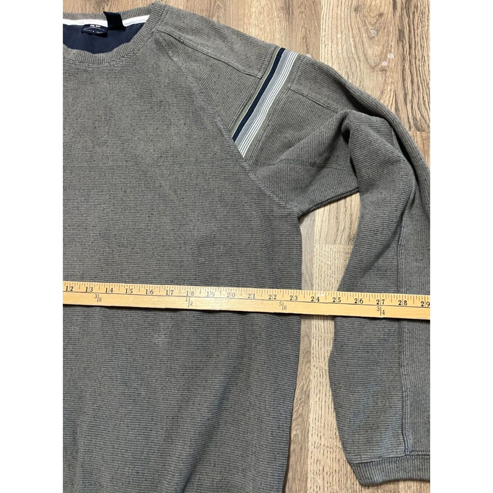 Vintage Bailey's Point Sweater Men’s XL Green Pullover Crew Neck Casual Everyday Size US XL / EU 56 / 4 - 5 Thumbnail