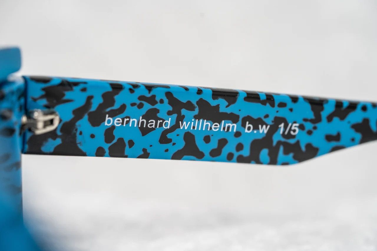 Bernhard Willhelm Bernard Willhelm SS2006 Sunglasses Blue Visor Mirror Lenses Size ONE SIZE - 2 Thumbnail