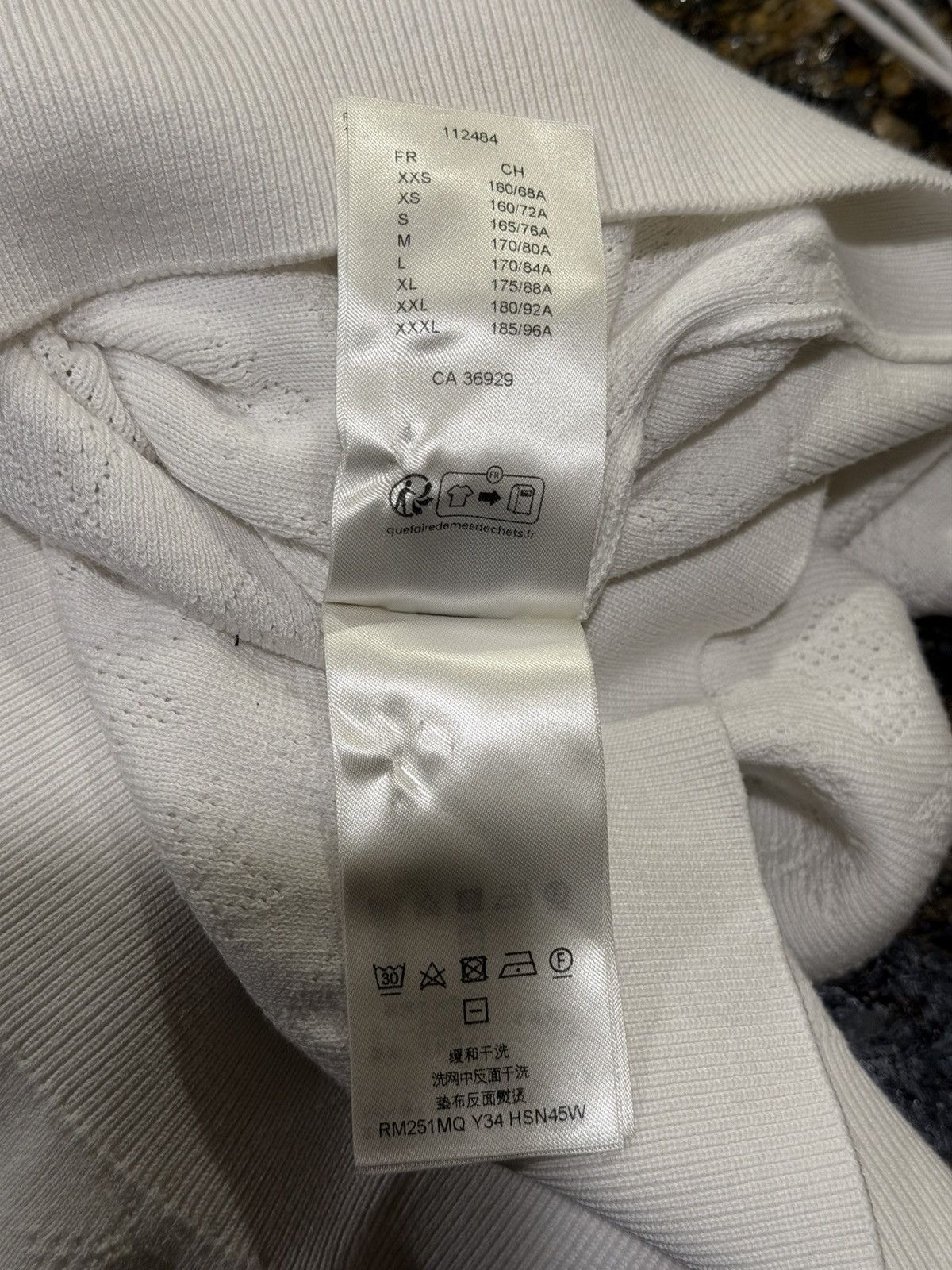 Louis Vuitton Louis Vuitton Monogram Pointelle Cotton Pullover Sweatshirt Size US XXL / EU 58 / 5 - 15 Thumbnail