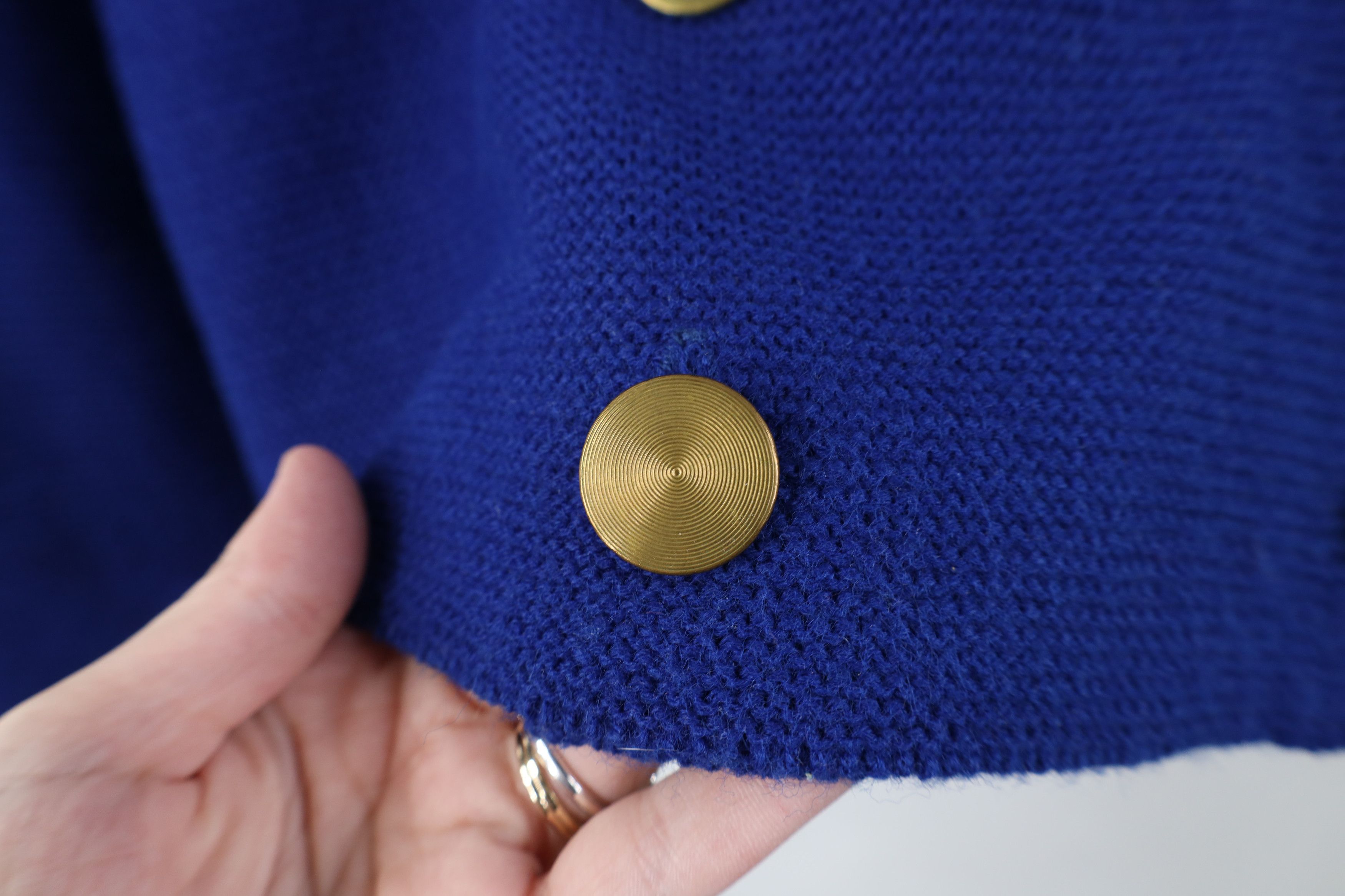 Vintage Vintage 50s 60s Streetwear Cropped Cardigan Sweater USA Size S / US 4 / IT 40 - 5 Thumbnail