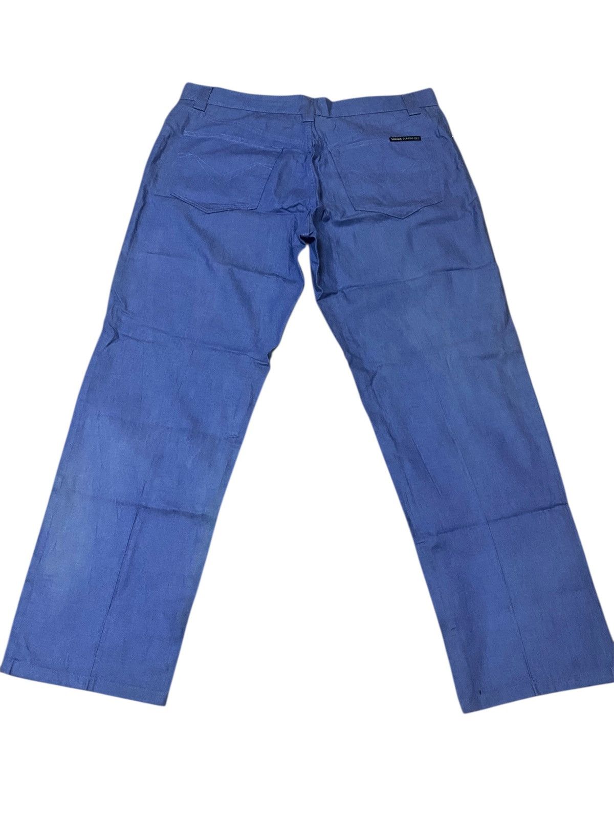Versace Versace Classic Workwear Light Denim Made In Italy Size US 36 / EU 52 - 2 Thumbnail