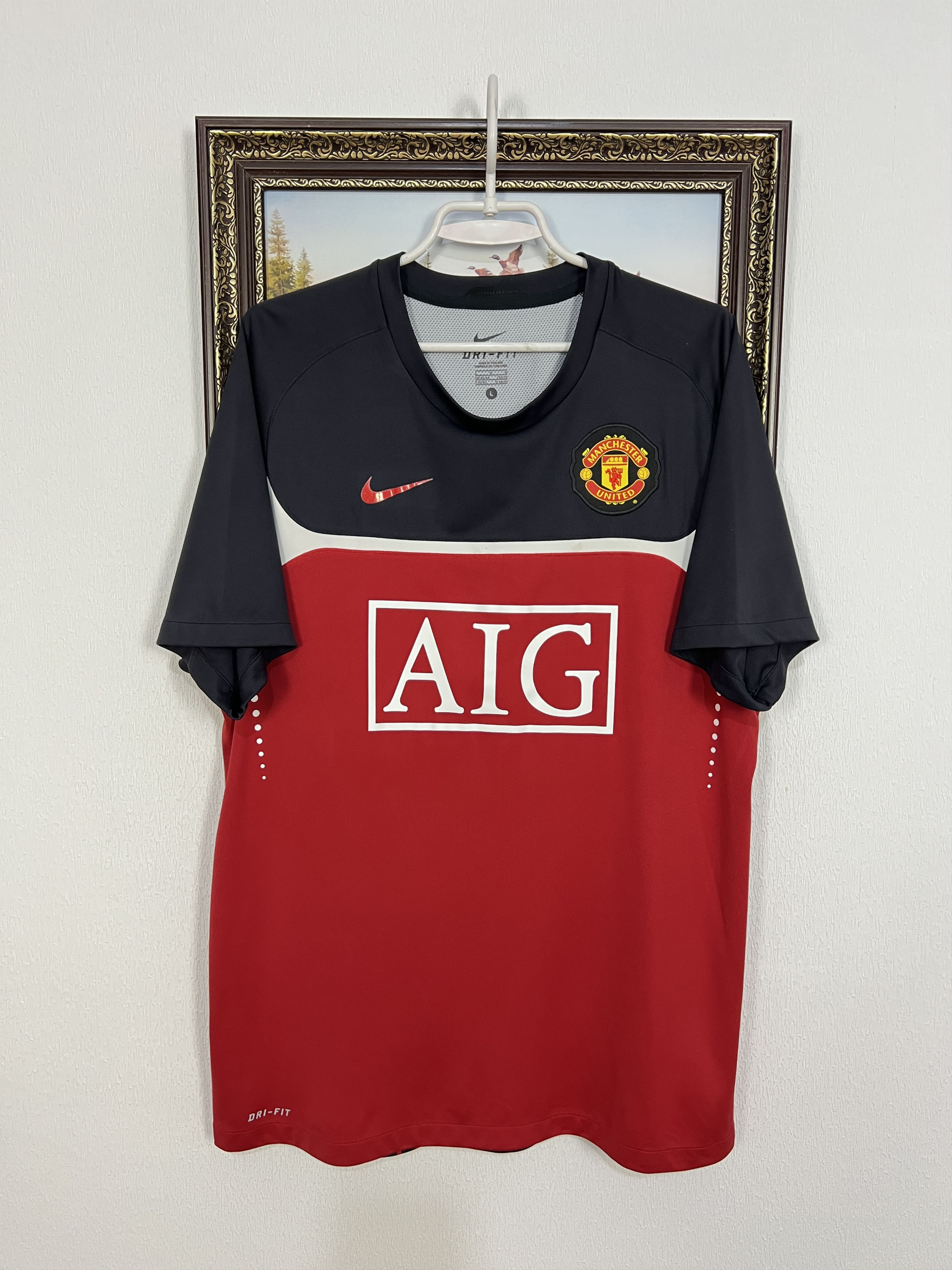 Nike Vintage Nike Manchester United Shirt Soccer Jersey Trikot Size US L / EU 52-54 / 3 - 1 Thumbnail