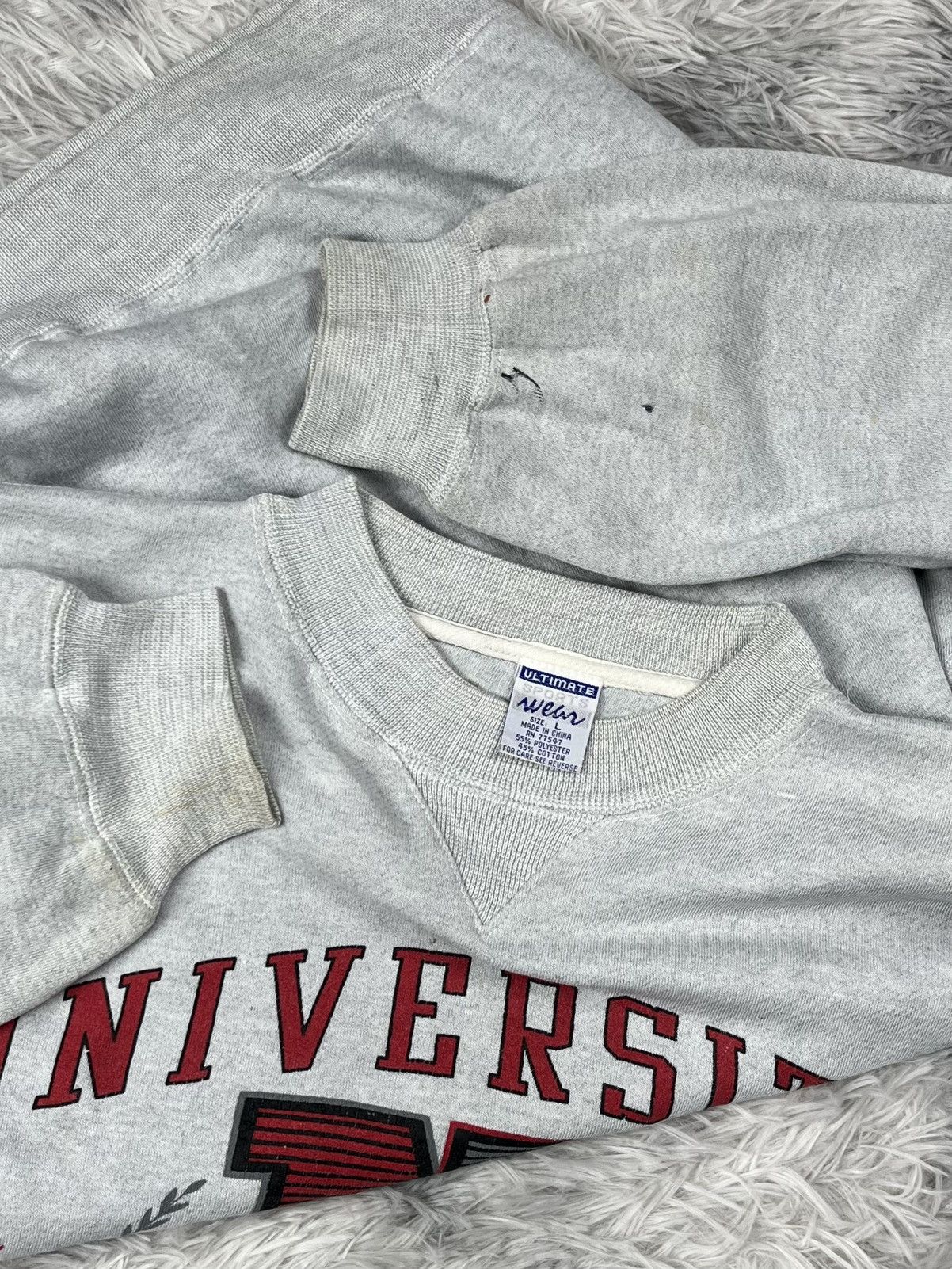 Japanese Brand Vintage 90s University of Nebraska Sweatshirt Size US L / EU 52-54 / 3 - 8 Thumbnail