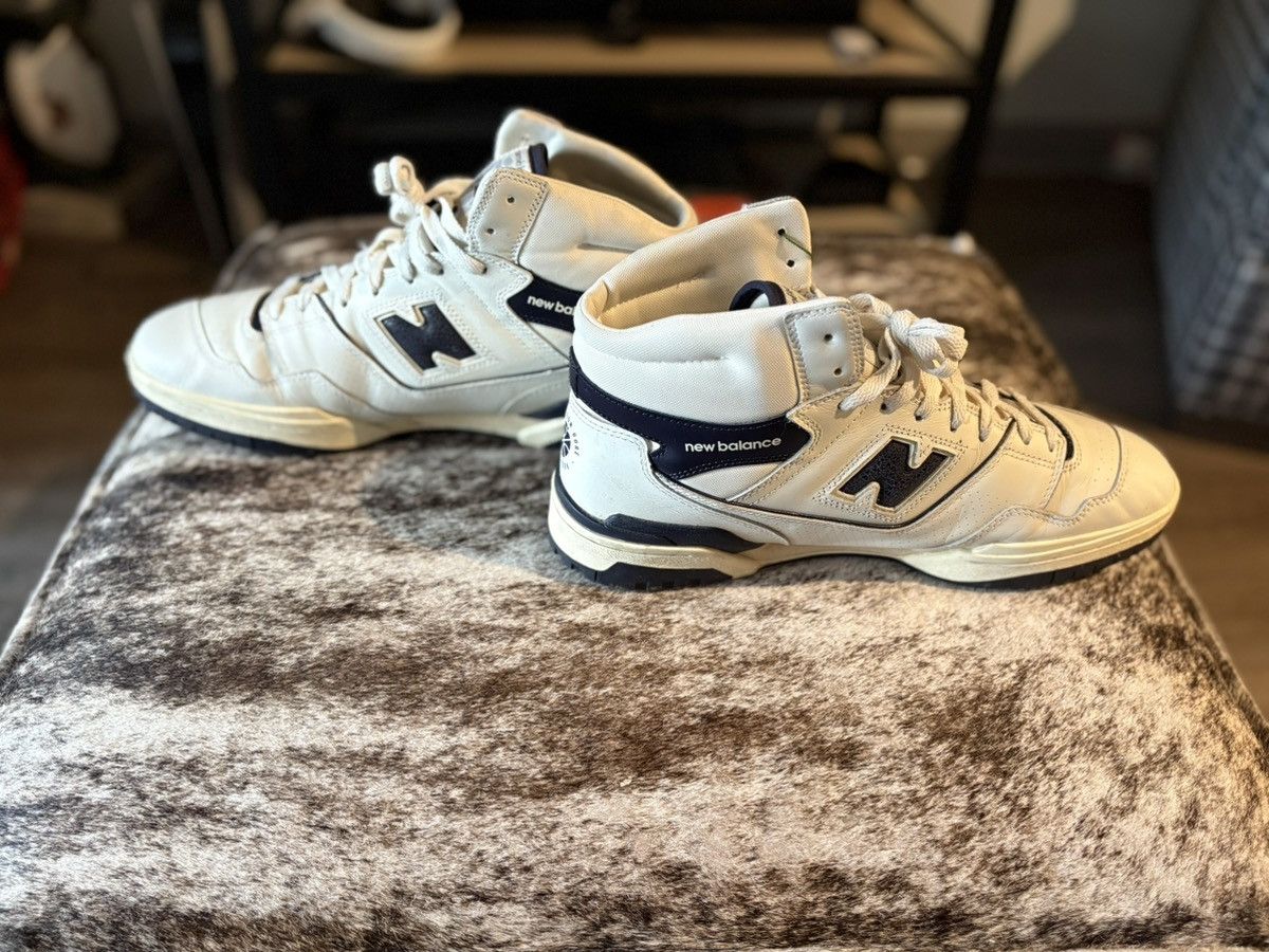 Aime Leon Dore × New Balance New Balance 650R Aime Leon Dore White/ Navy Size US 13 / EU 46 - 5 Thumbnail