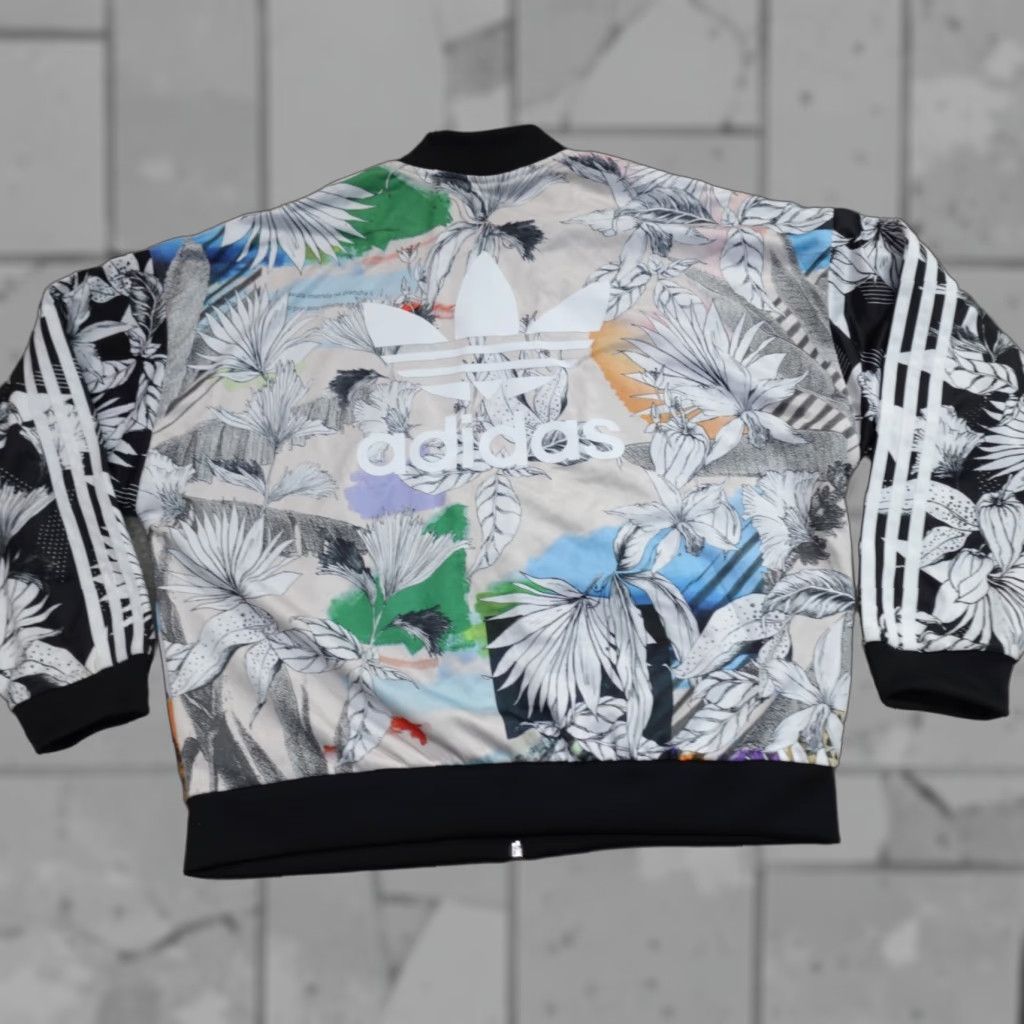 Adidas Adidas Firebird Jacket Medium Black Full Zip Farm Rio Passinho Size M / US 6-8 / IT 42-44 - 1 Thumbnail