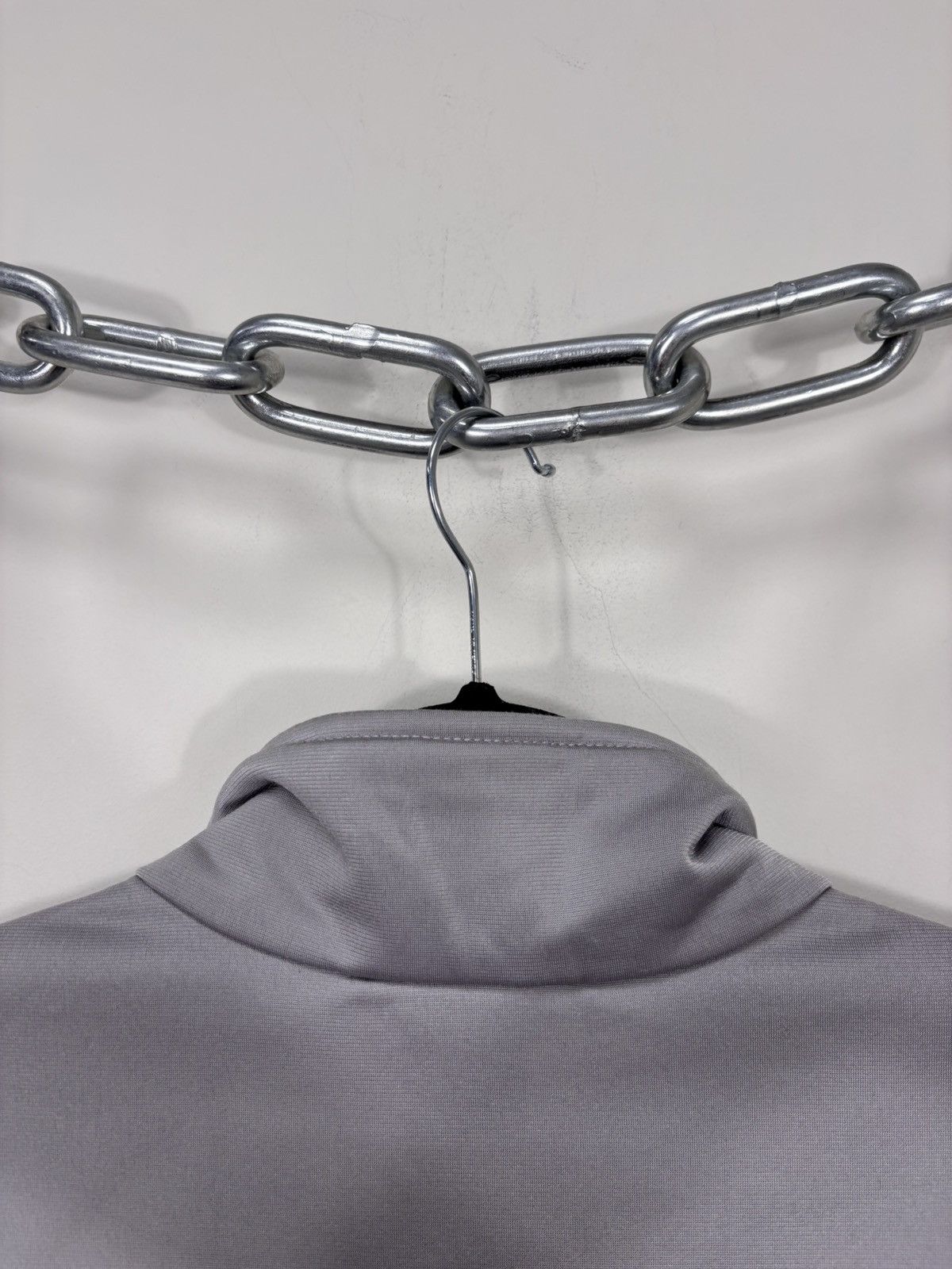 Nike Vintage 2000s Nike Y2K Gray Track Jacket Full Zip Retro Hype Size US XXL / EU 58 / 5 - 16 Thumbnail