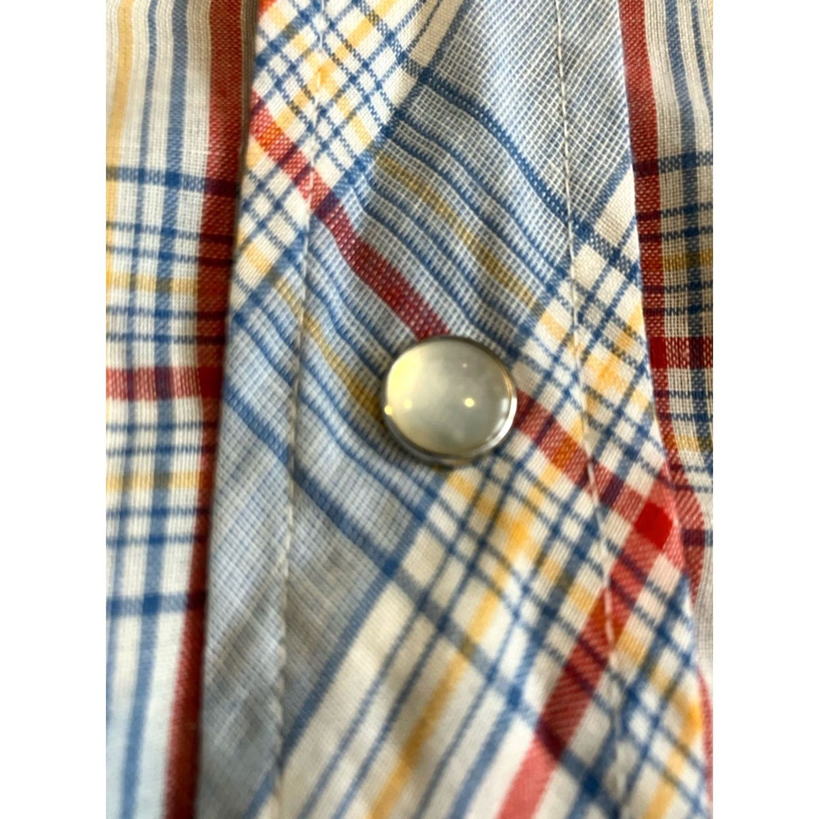 Lee Vintage LEE Western Shirt Men's Size Small Long Sleeve Pearl Snaps Size US S / EU 44-46 / 1 - 2 Thumbnail
