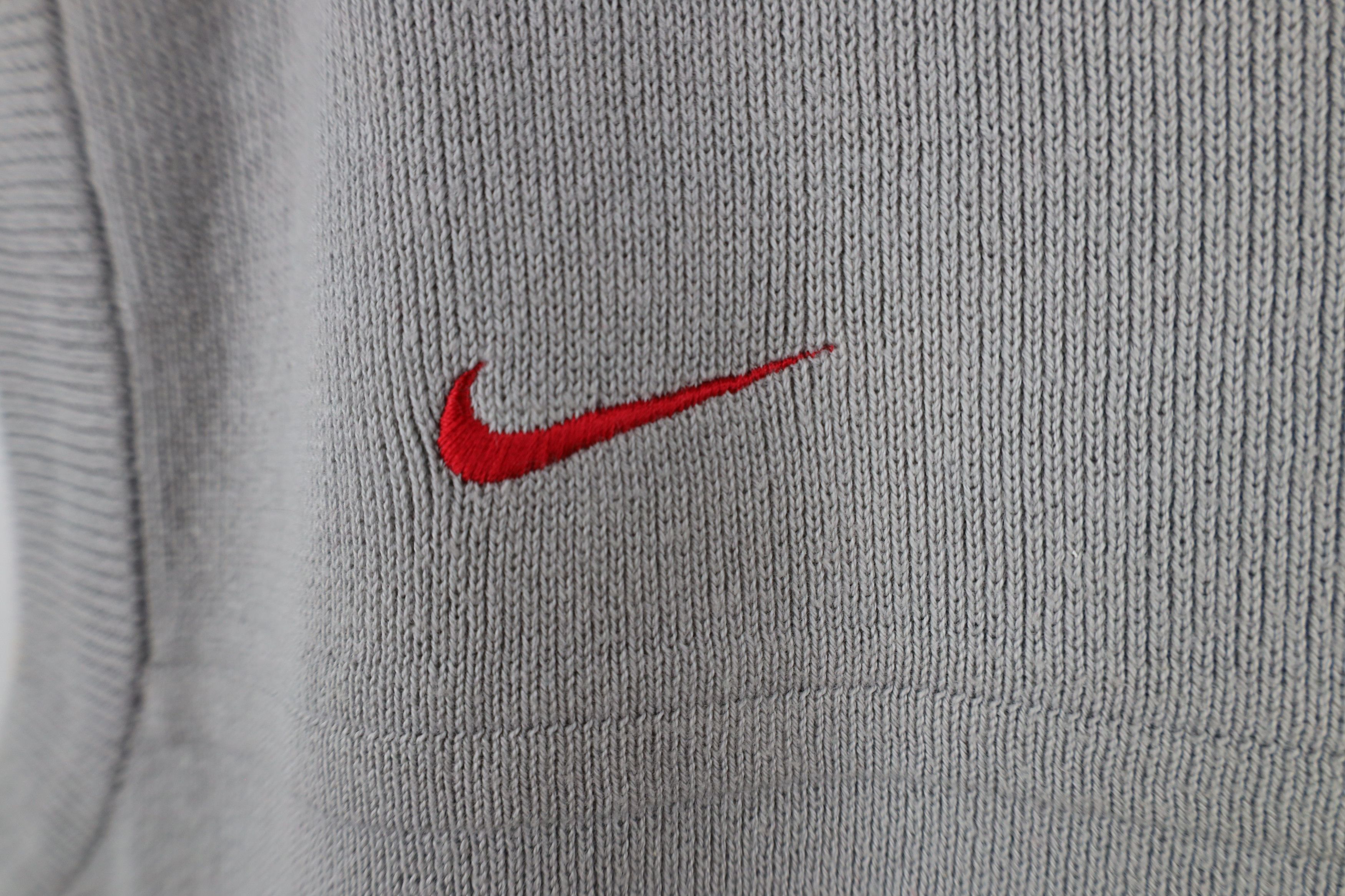 Nike × Vintage Vintage Nike Mini Swoosh Ohio State University Sweater Vest Size US M / EU 48-50 / 2 - 5 Thumbnail