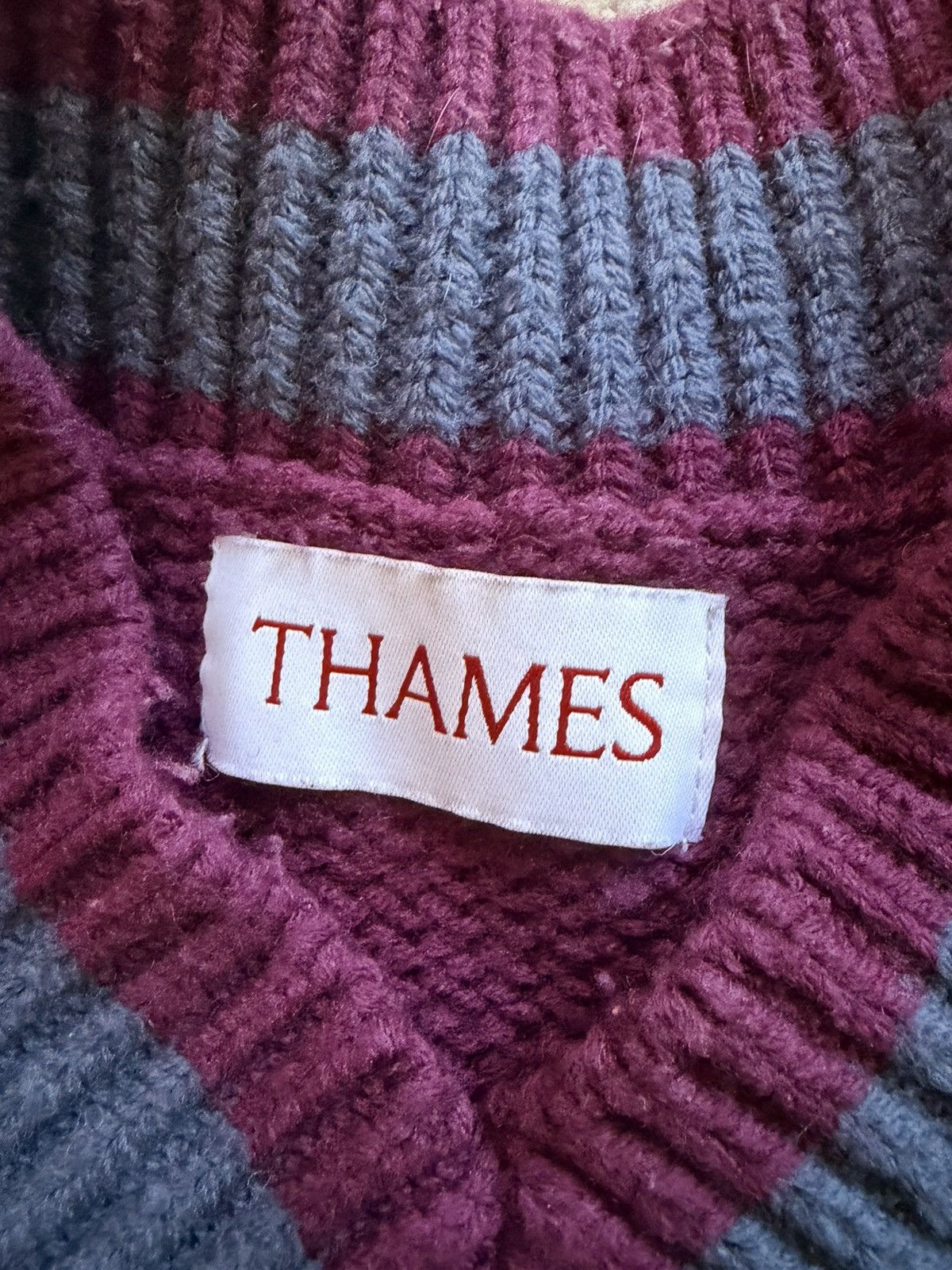Thames Thames P.G. KNIT Sweater Tyrian Purple Size US M / EU 48-50 / 2 - 4 Thumbnail