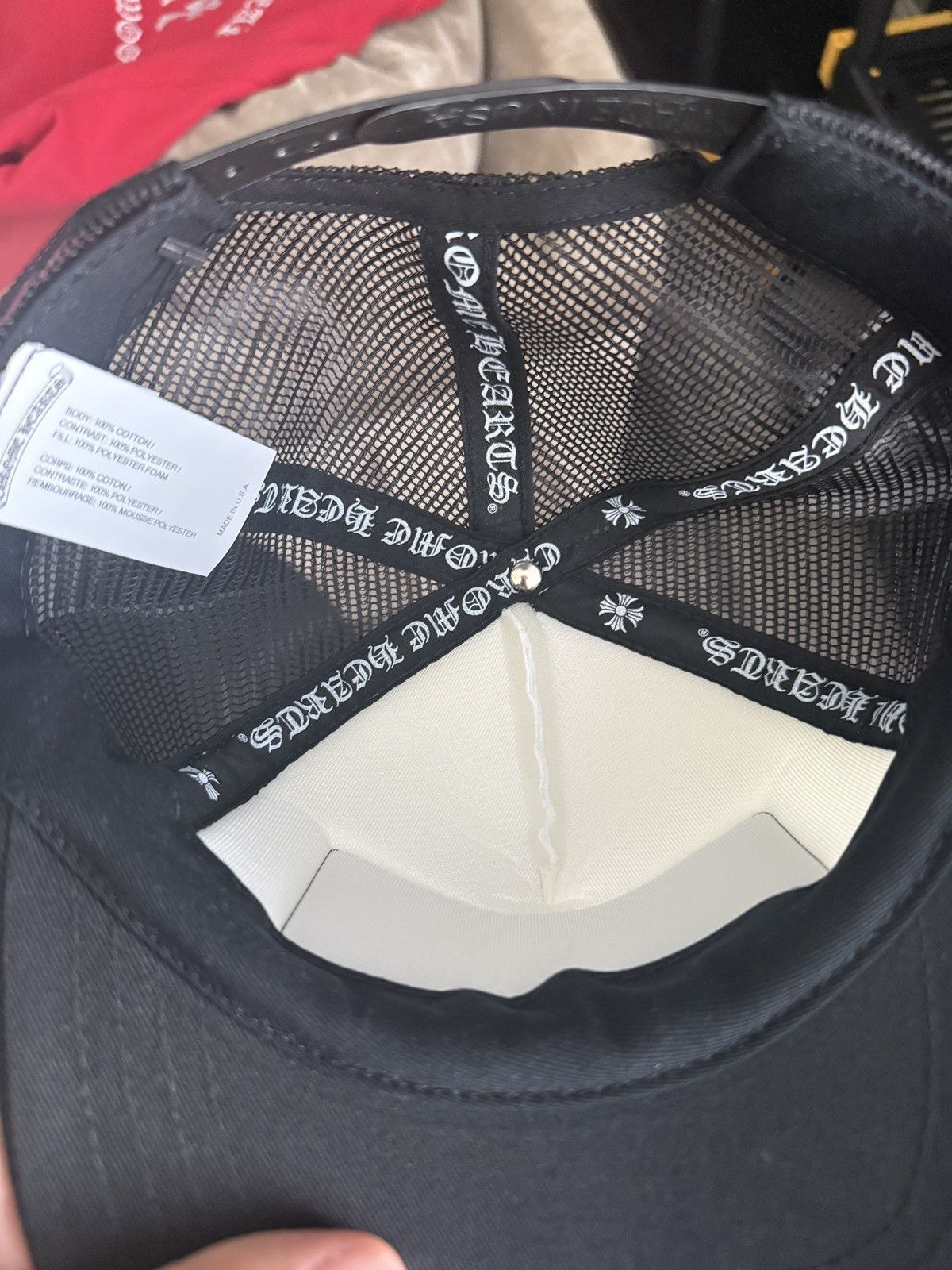 Chrome Hearts White F*** Chrome Hearts Trucker Size ONE SIZE - 4 Thumbnail