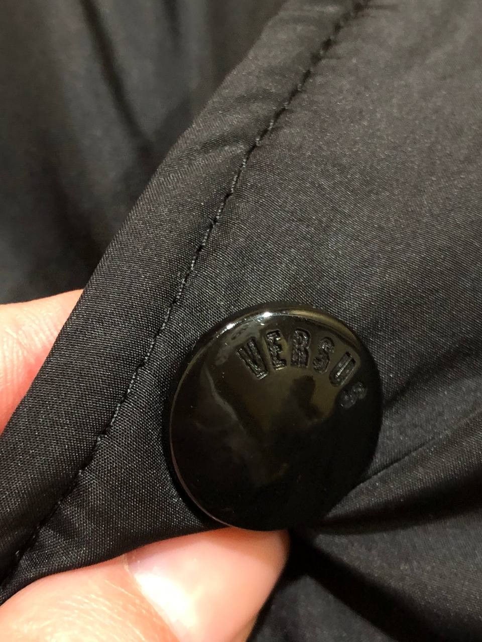 Versus Versace Versace VERSUS Designer Black Full Zip Up Logo Size US M / EU 48-50 / 2 - 6 Thumbnail