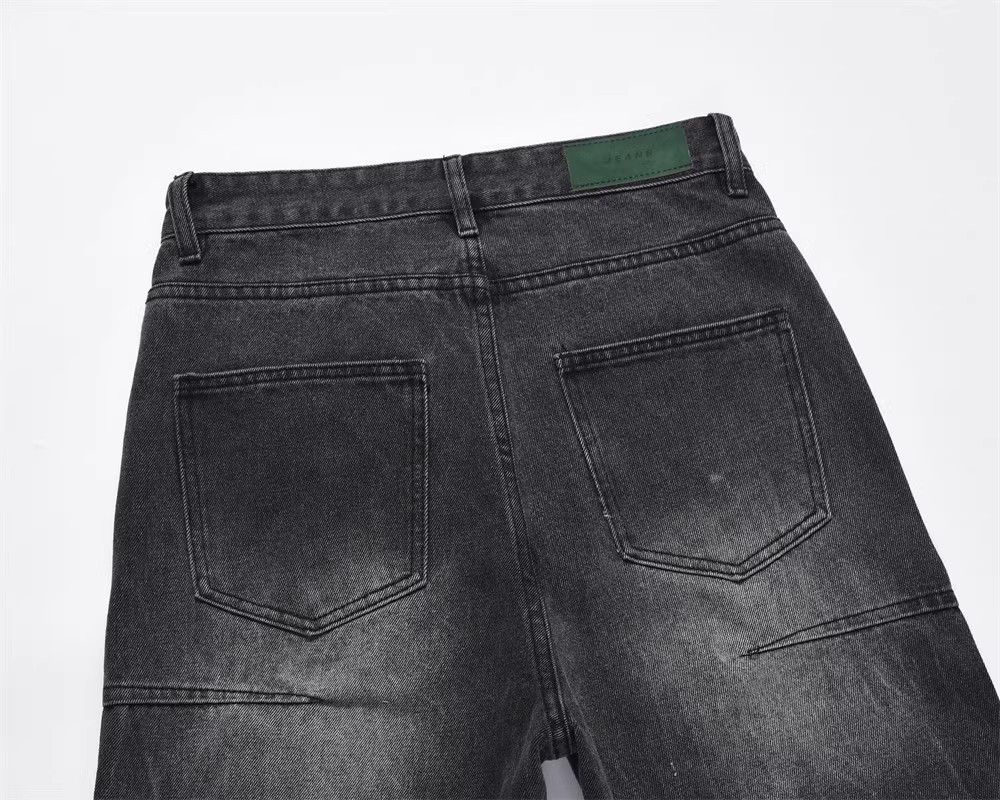 Japanese Brand × Jean Men's distressed washed loose straight jeans Size US 32 / EU 48 - 4 Thumbnail