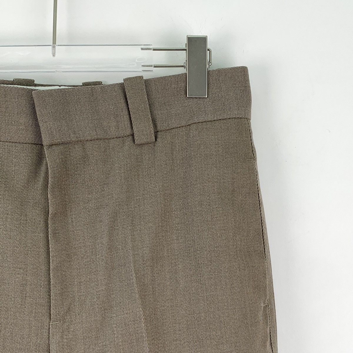 Bottega Veneta Bottega Veneta Light Coffee Wool Casual Pants K26WX Size US 32 / EU 48 - 3 Thumbnail