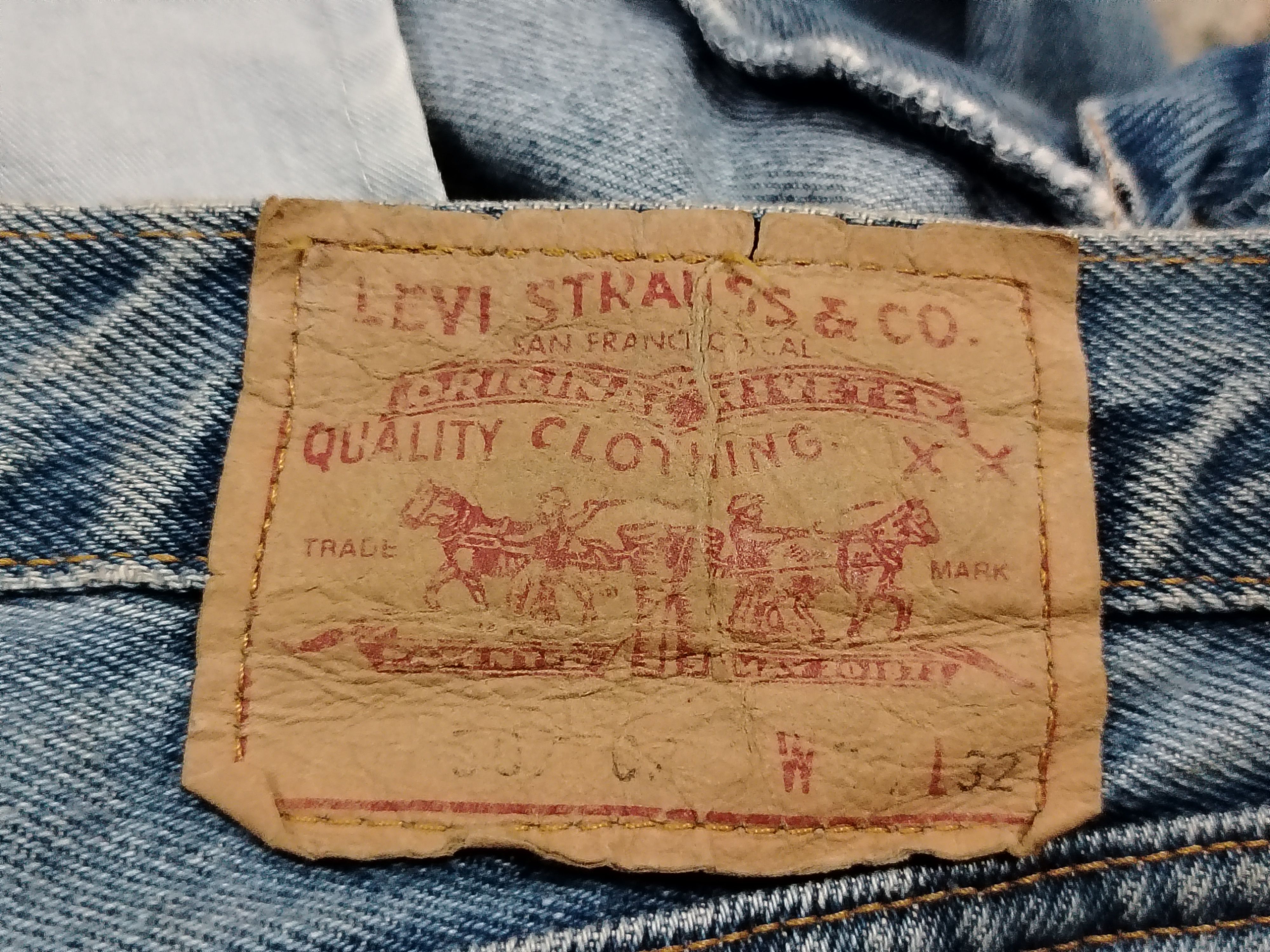 Levi's Levis 501 vintage 90s Size US 34 / EU 50 - 4 Thumbnail