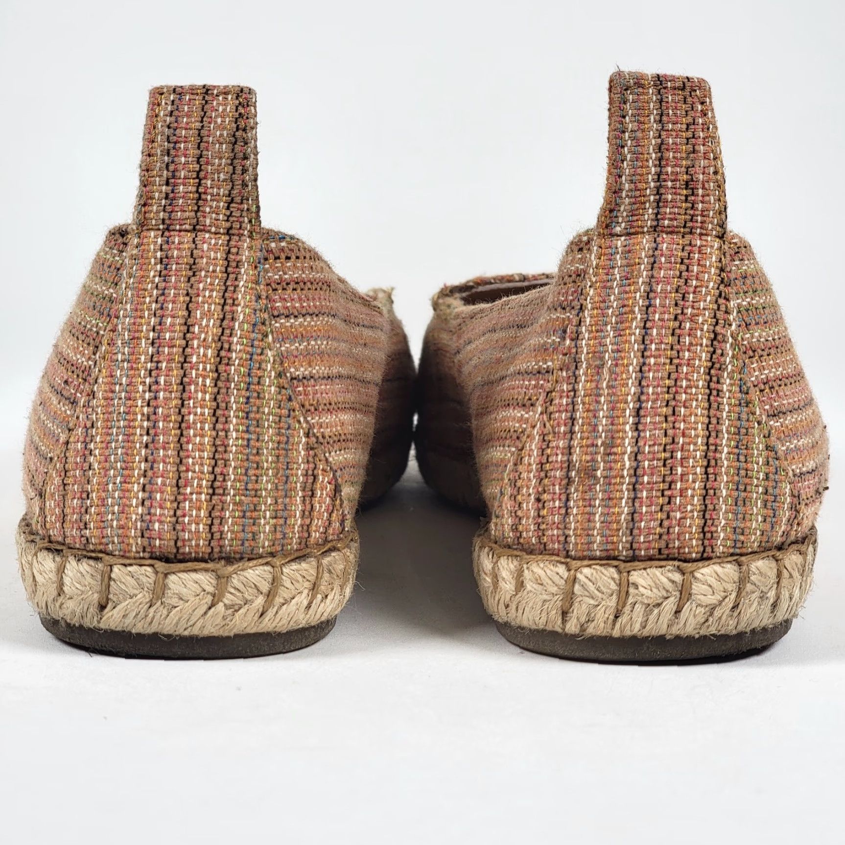 Born Børn Women's Multi Color Canvas Loafers Espadrilles Size 9.5 Womens Size US 10 / IT 40 - 4 Thumbnail