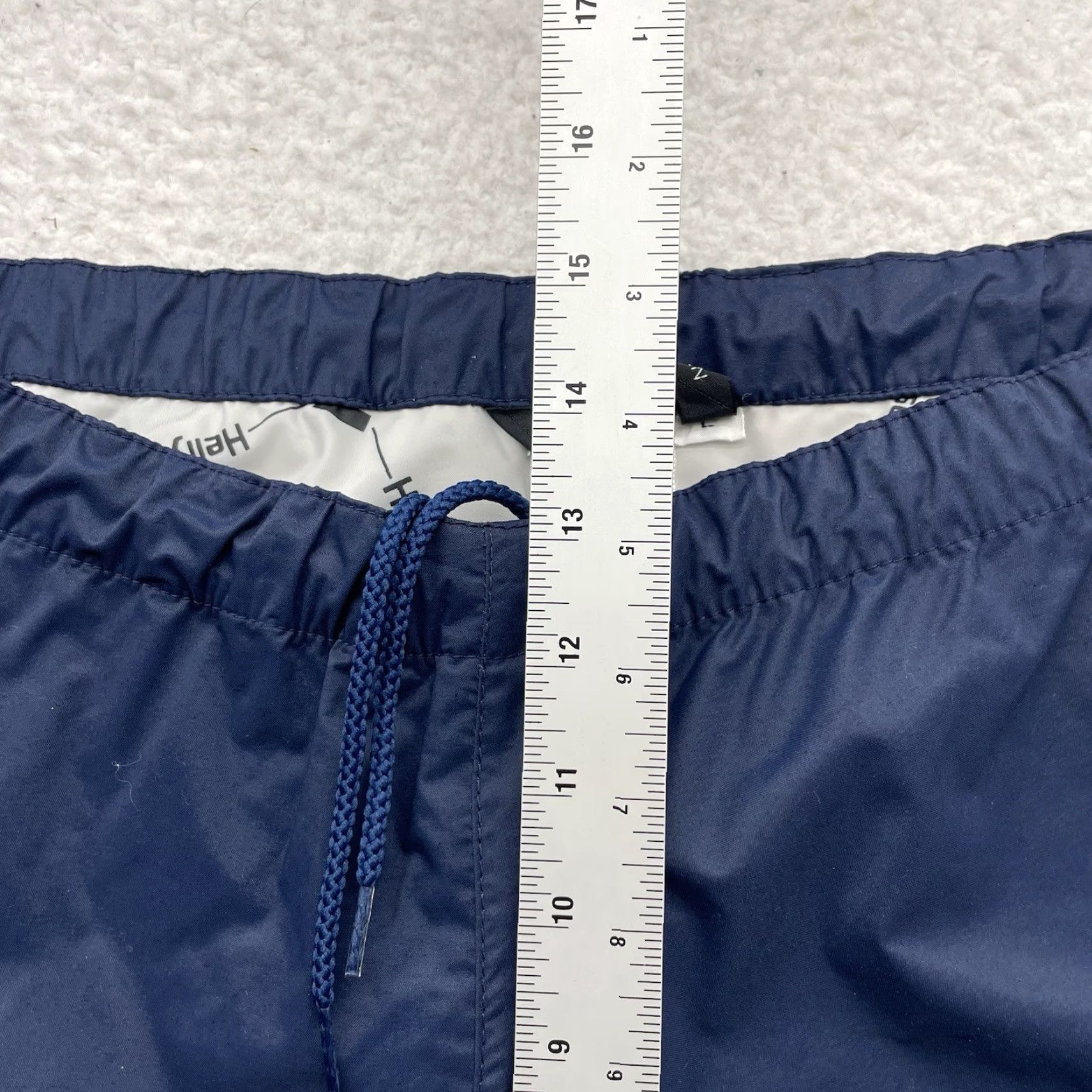 Helly Hansen VTG Helly Hansen Pants Mens Large Navy Blue Tech Waterproof Ankle Zip Weather Size US 33 - 7 Thumbnail