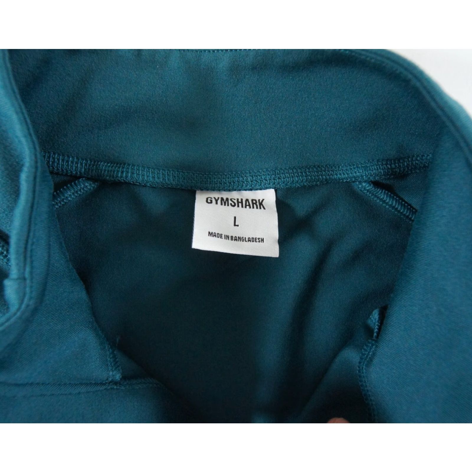 Gymshark Gymshark Women's 1/4 Zip Sweater Large Blue Pullover Activewear Training Casual Size L / US 10 / IT 46 - 6 Thumbnail