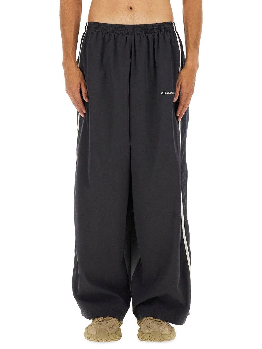 Balenciaga BALENCIAGA 50/50 TRACKSUIT PANTS - BLACK (IT 46) Size US 30 / EU 46 - 1 Thumbnail