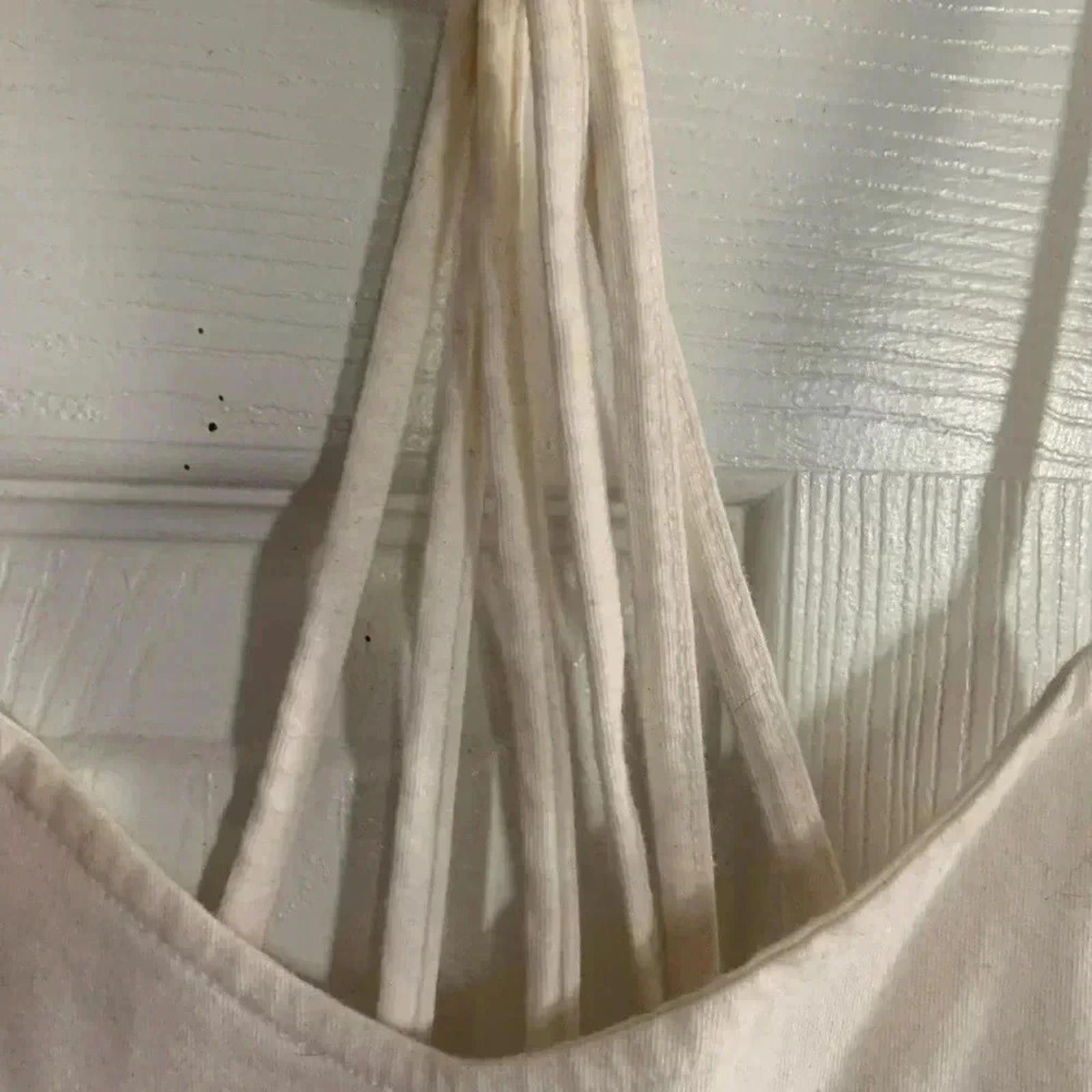 Designer White crop top Size S / US 4 / IT 40 - 2 Thumbnail