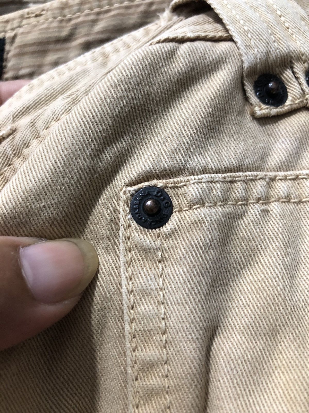 Dolce & Gabbana Vintage Dolce & Gabbana 7 Pocket Pants Size US 34 / EU 50 - 12 Thumbnail