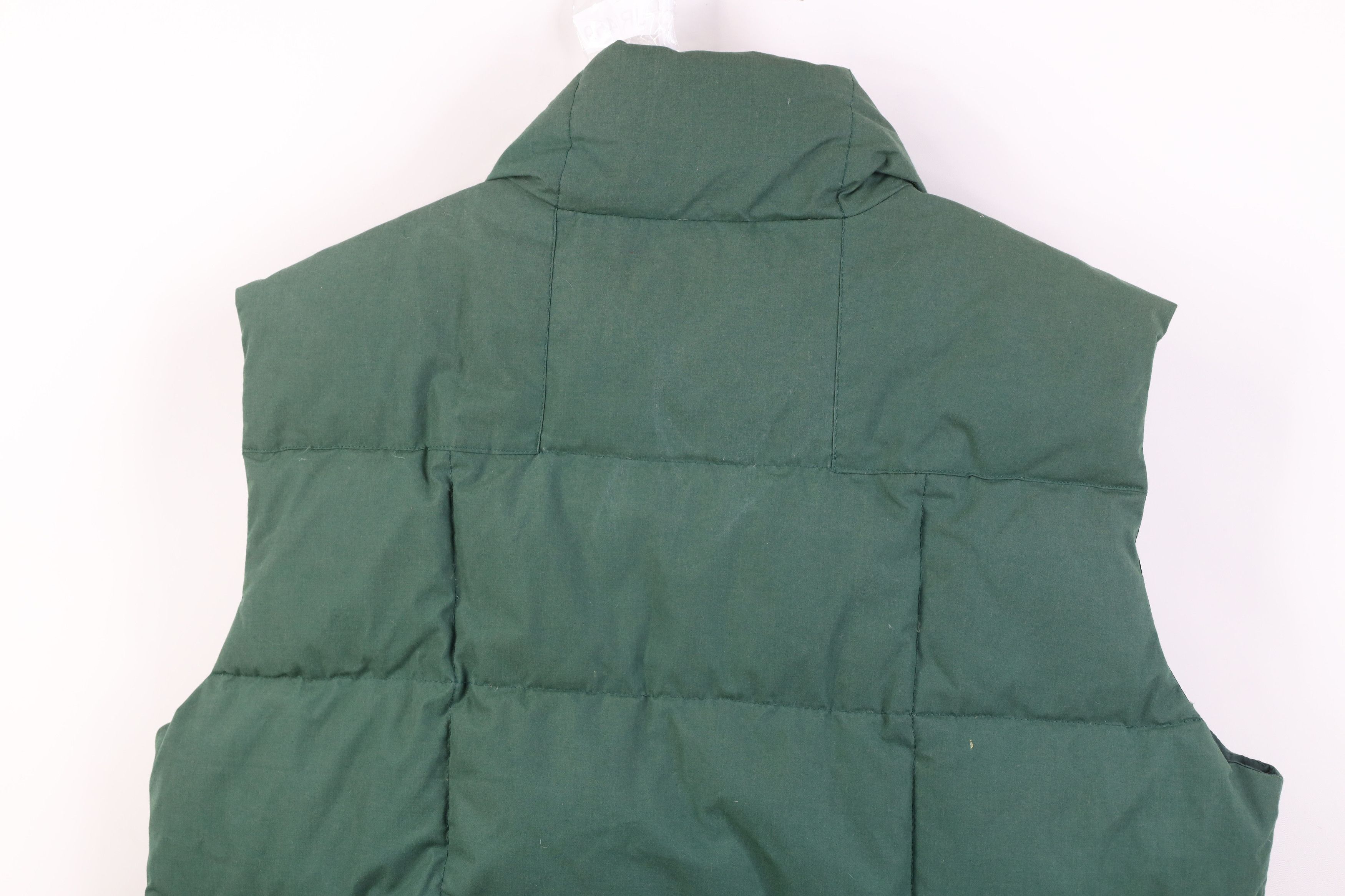 Vintage Vintage 90s Streetwear Duck Down Puffer Vest Jacket Green Size US M / EU 48-50 / 2 - 14 Thumbnail