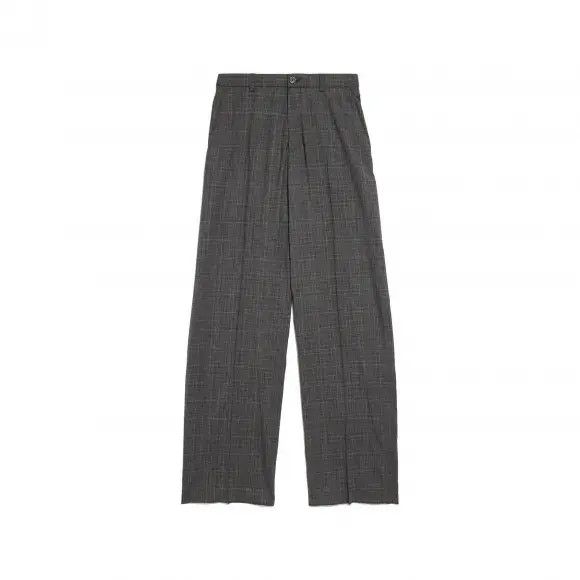 Balenciaga o1bcso1str1124 Tailored Pants in Grey Size 28" / US 6 / IT 42 - 1 Preview