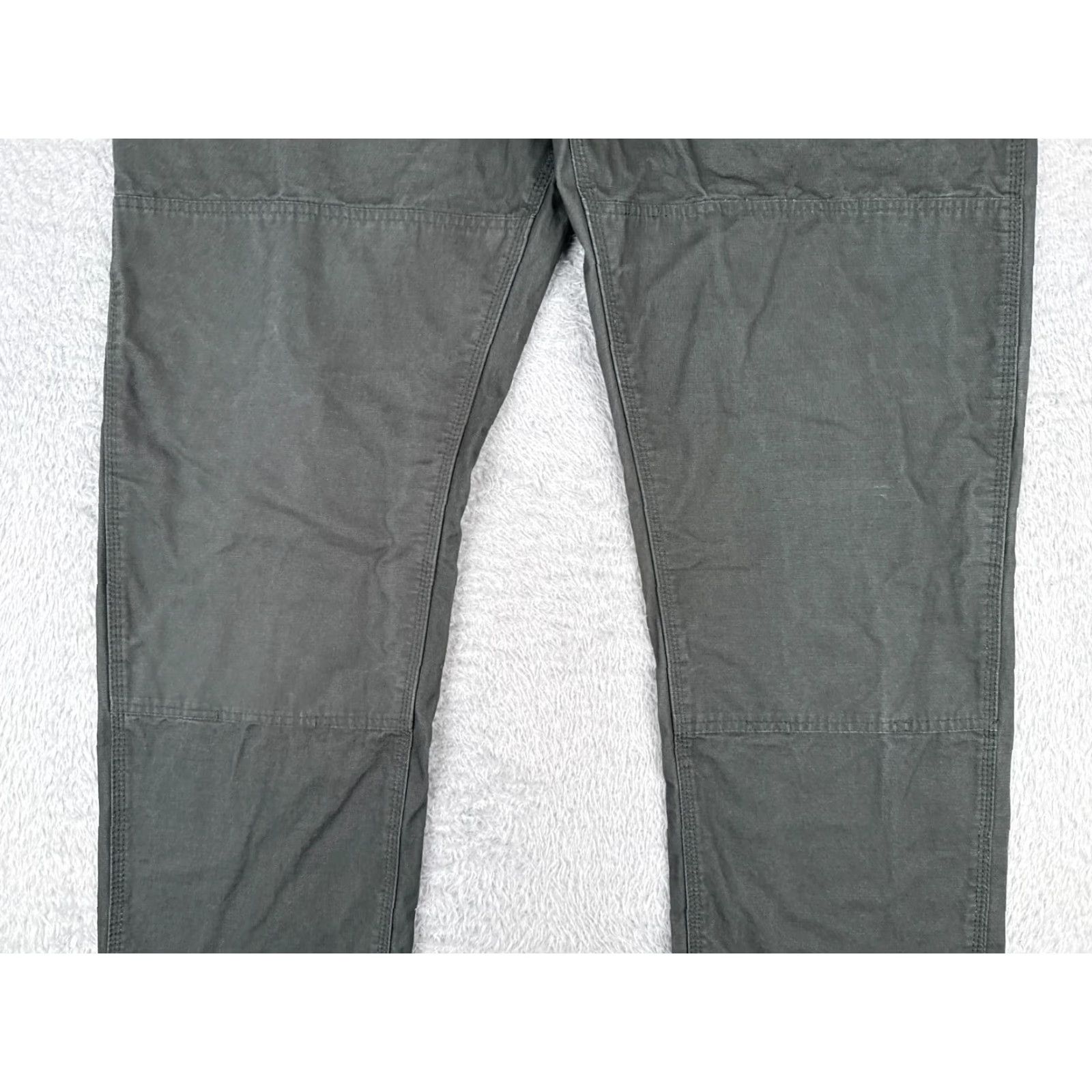 Vintage KEY Pants Men 44 Green Workwear Ripstop Cargo Cotton Durable 44x30 Size US 44 / EU 60 - 3 Thumbnail