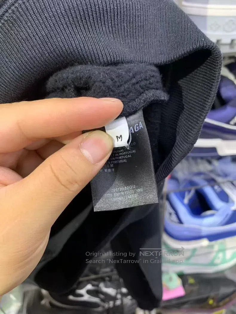 Balenciaga Balenciaga Green Band T-Shirt Hoodie Medium Size Size US M / EU 48-50 / 2 - 5 Thumbnail