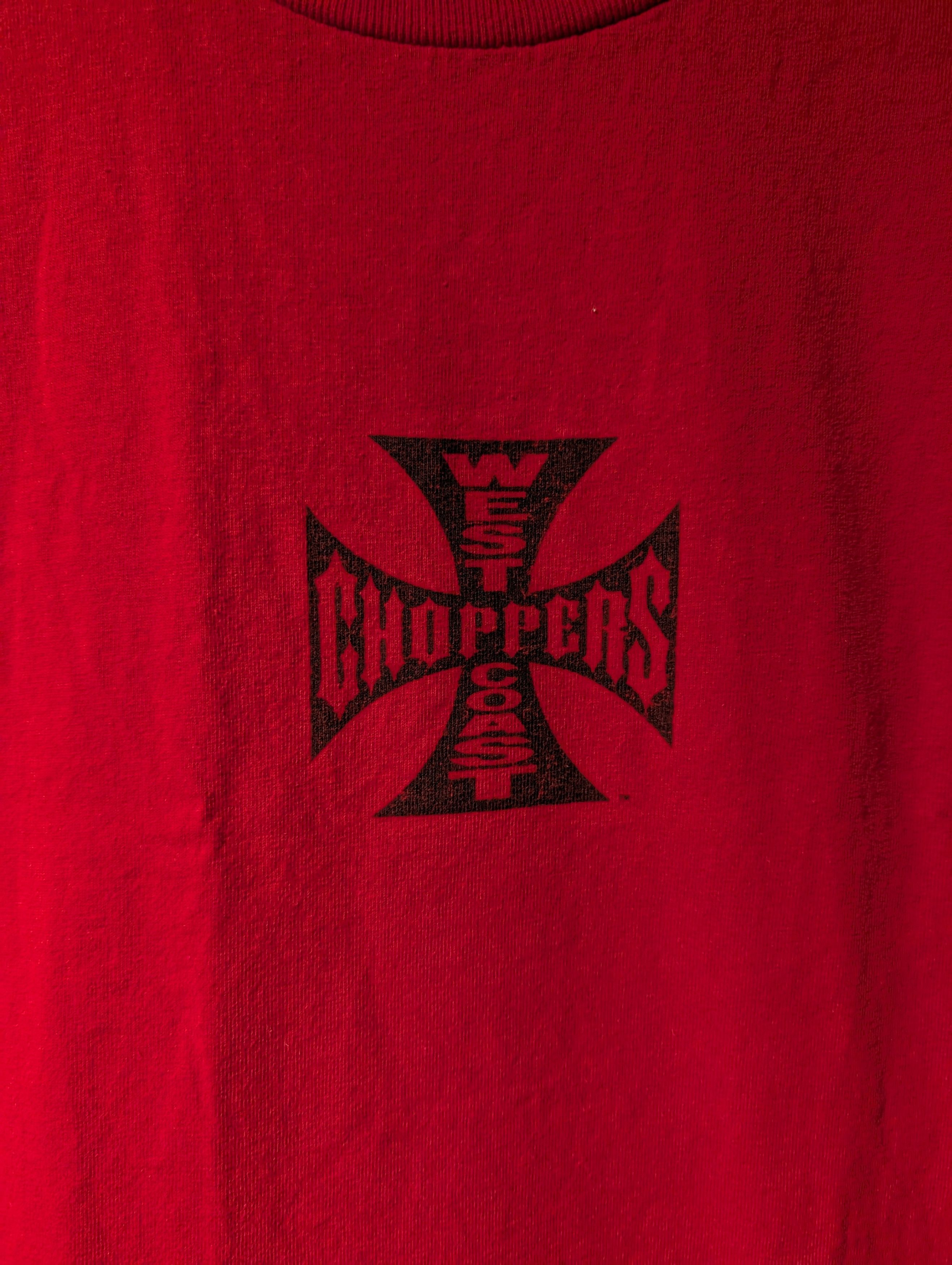 West Coast Choppers Vintage Y2K West Coast Choppers Logo Motorcycle T-Shirt Size US L / EU 52-54 / 3 - 2 Thumbnail