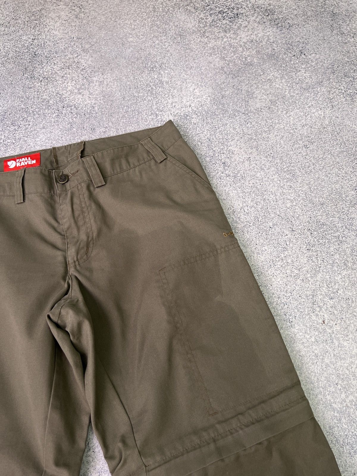 Fjallraven × Vintage Vintage Fjallraven Outdoor khaki G-1000 Pants Size US 31 - 6 Thumbnail