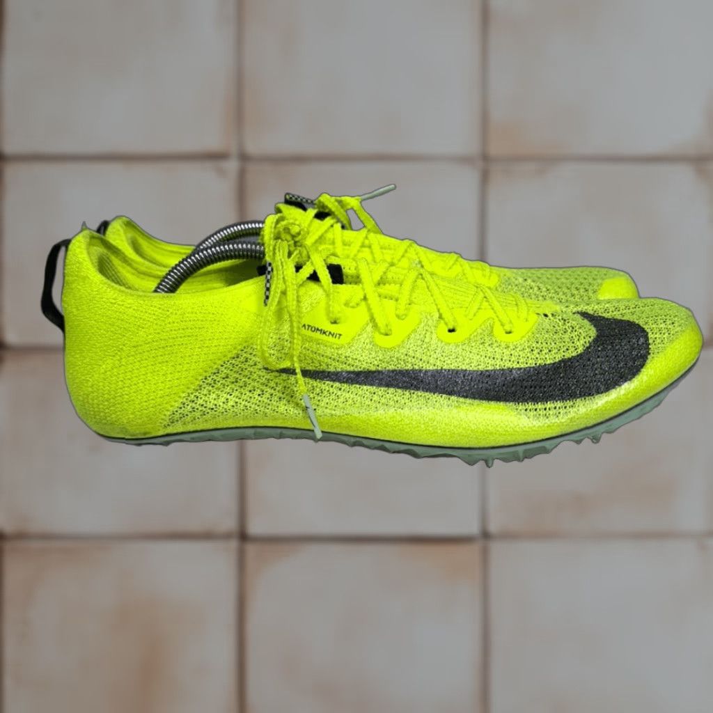 Nike Nike Zoom Superfly Elite 2 Track Cleats Men 12.5 Green DR9923-700 Size US 13 / EU 46 - 1 Thumbnail