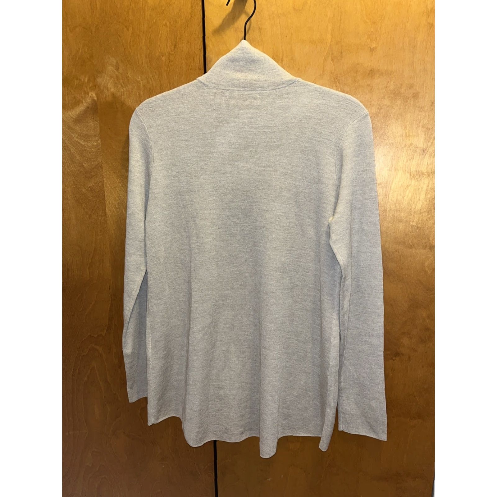 Vintage VINTAGE Jarbo 100% Merino Wool Sweater XS Beige High Neck Long Sleeve Classic Womens Size XS / US 0-2 / IT 36-38 - 4 Thumbnail