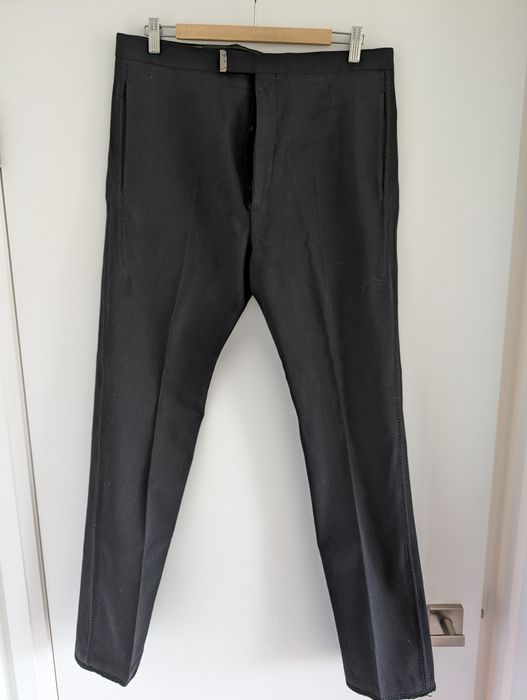 Carol Christian Poell COL 10 Dead End Wool Breadstick Trousers PM