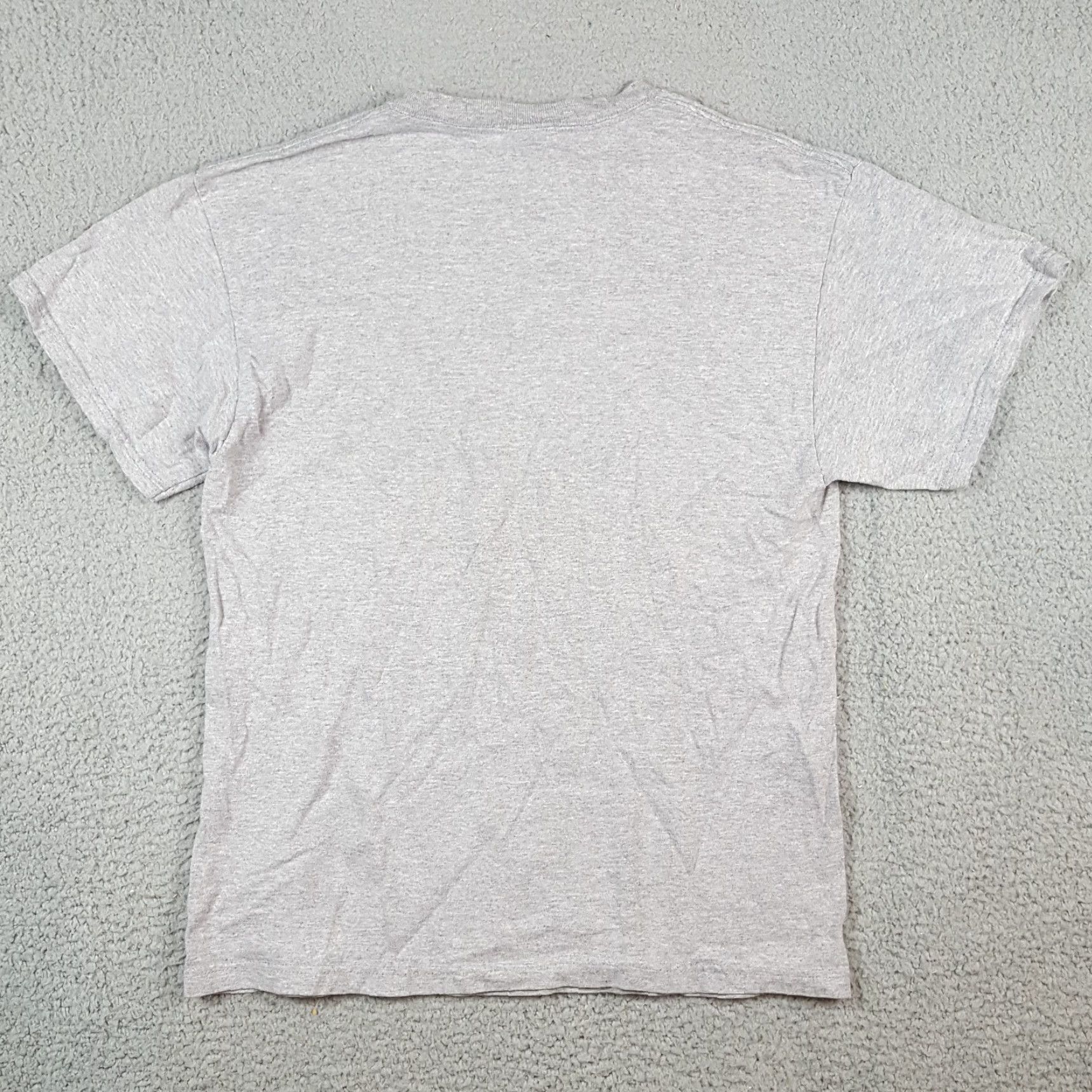 Delta VINTAGE Delta T-Shirt Mens Small Beige Cotton Skeleton Viking Warrior Medieval 90s 00s Retro Y2K Shirt Size US S / EU 44-46 / 1 - 5 Thumbnail