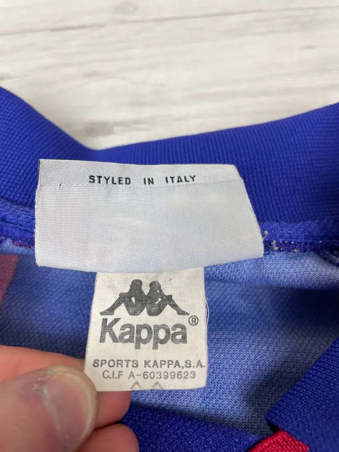 Kappa Vintage Barcelona 1995 1997 Nadal #20 Home Shirt Jersey Size US S / EU 44-46 / 1 - 15 Thumbnail