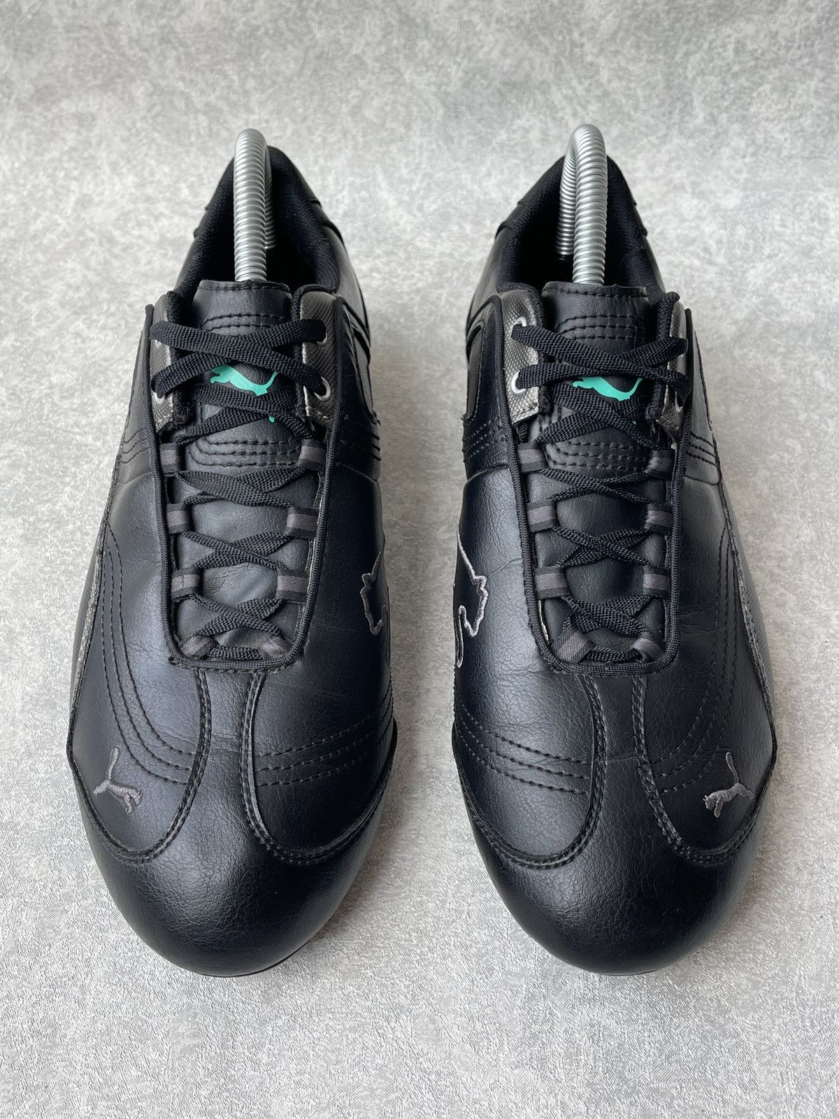 Puma 2012 PUMA Driving Sneakers Black Silver Y2K Gorpcore Cyber Size US 9 / IT 39 - 5 Thumbnail