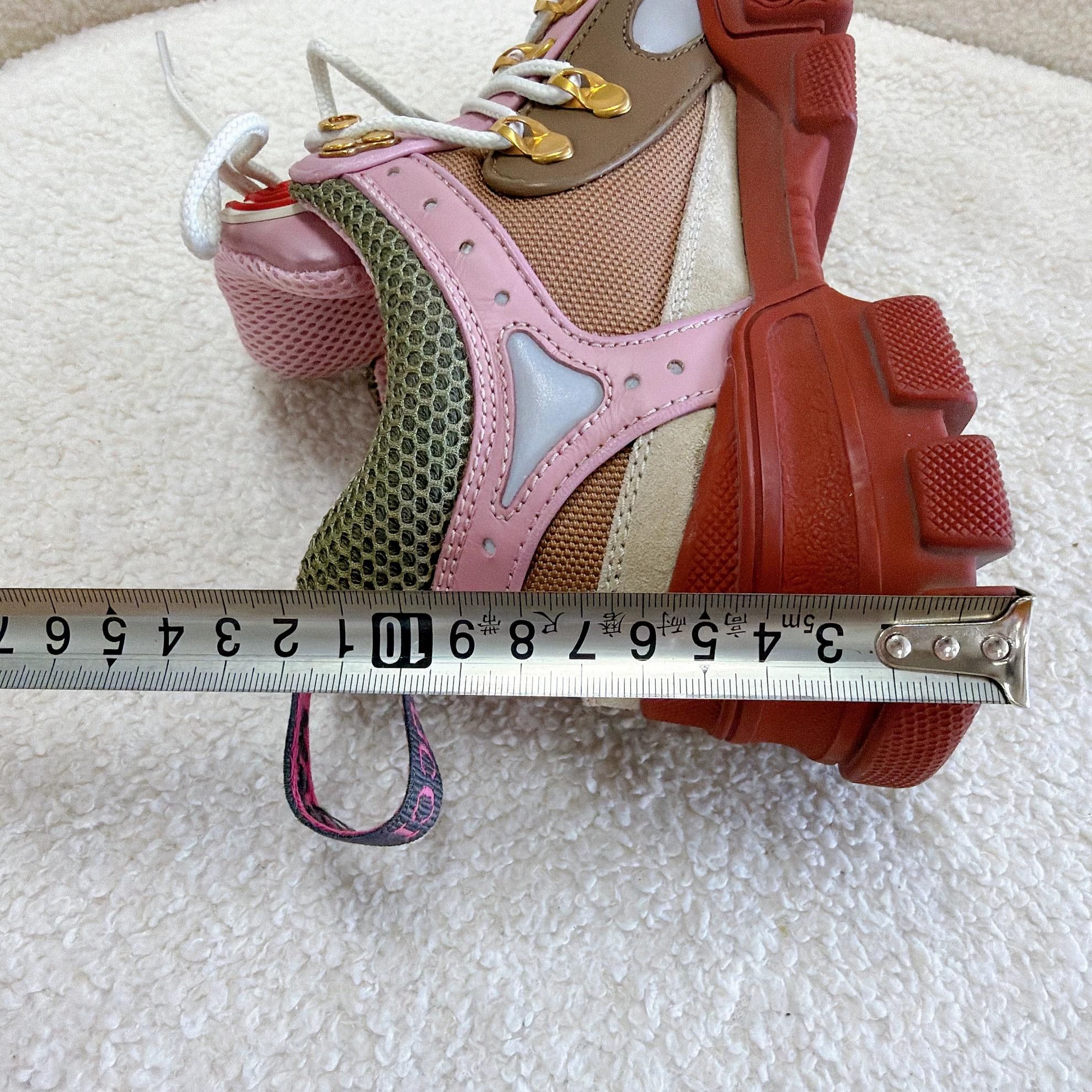 Gucci Gucci color blocked dad shoe 35.5 EU 8943 Size US 5 / IT 35 - 8 Thumbnail