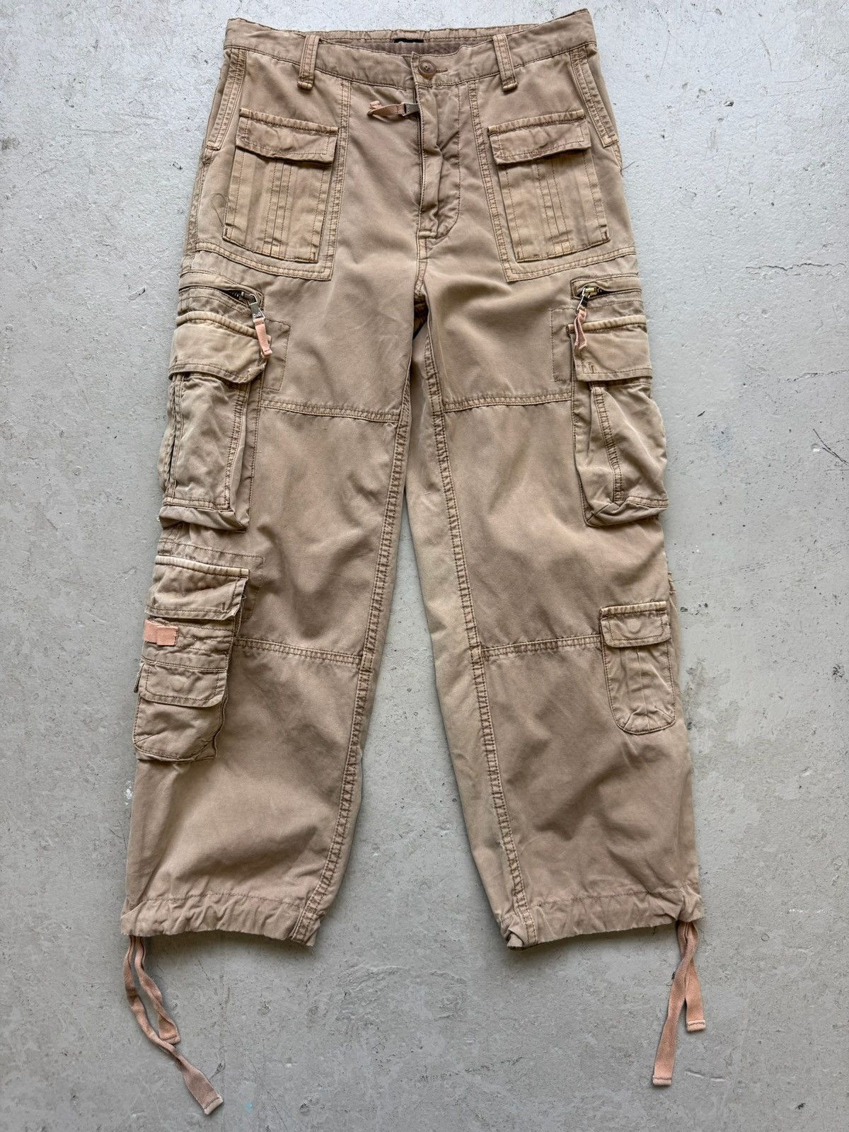 Dolce & Gabbana Dolce & Gabbana 2000s Multi Pocket Cargo Pants Size US 30 / EU 46 - 1 Thumbnail