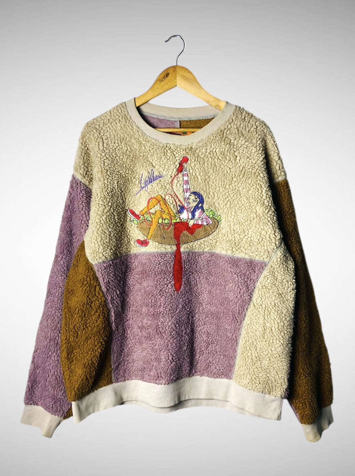 Japanese Brand Left None Sherpa Fleece Size US XL / EU 56 / 4 - 1 Thumbnail