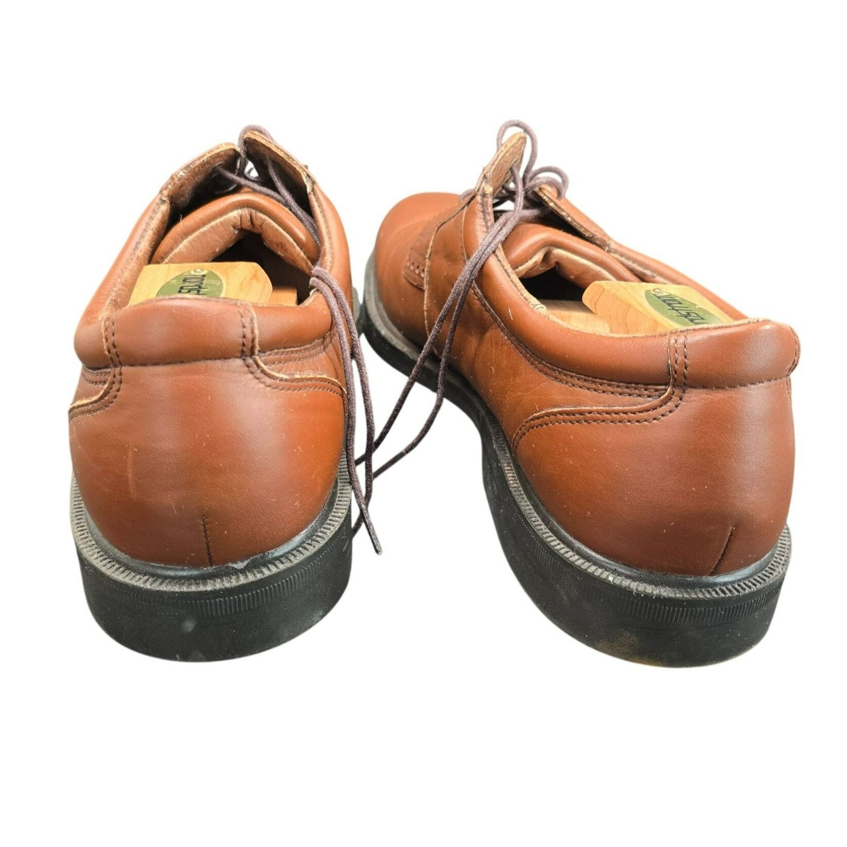 Florsheim Florsheim Mens Brown Leather Oxford Shoes Size 11 M Comforte Size US 11 / EU 44 - 4 Thumbnail