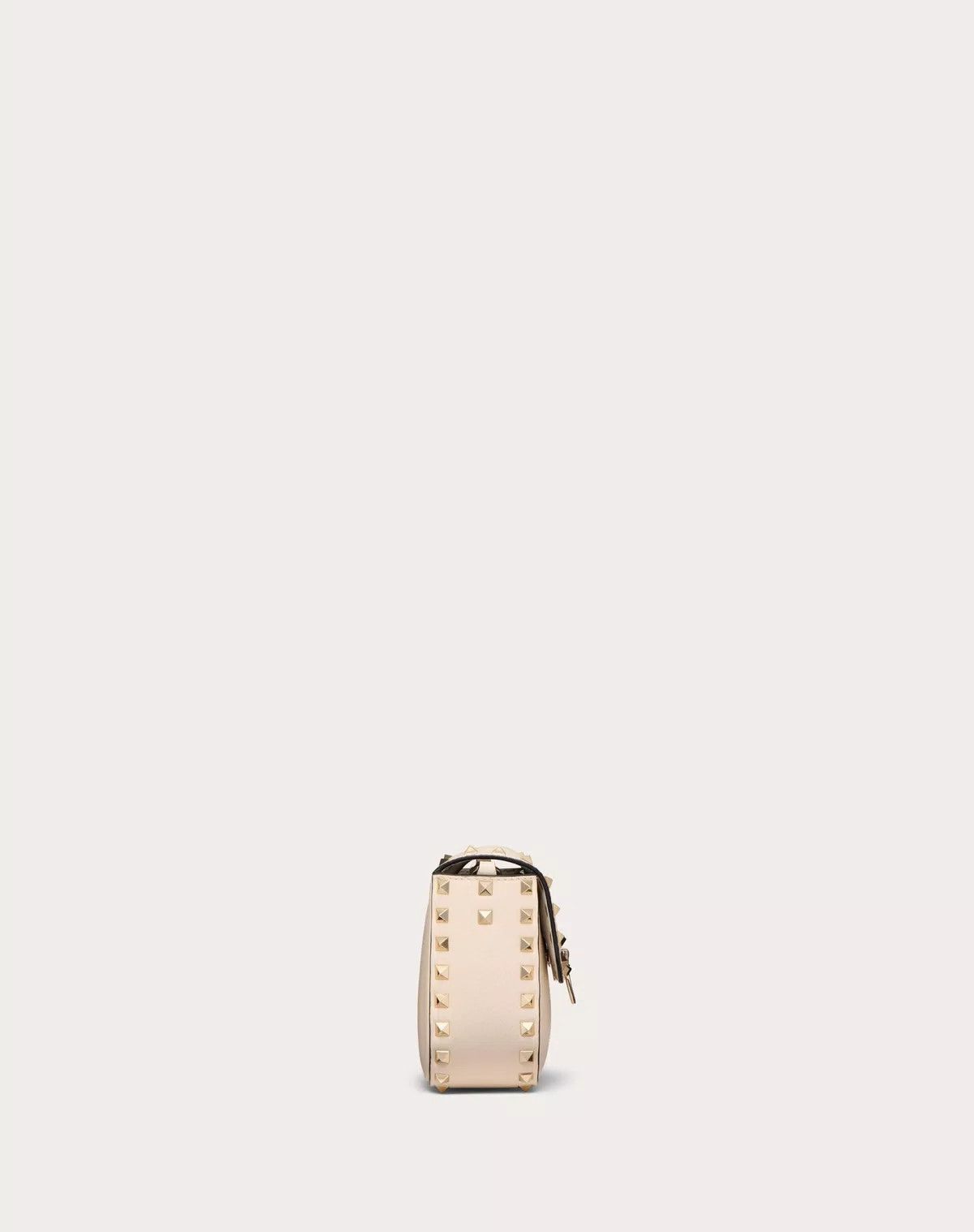 Valentino oc11z0725 Size:OS/Shoulder Bag In Grainy Calfskin in White Size ONE SIZE - 4 Thumbnail