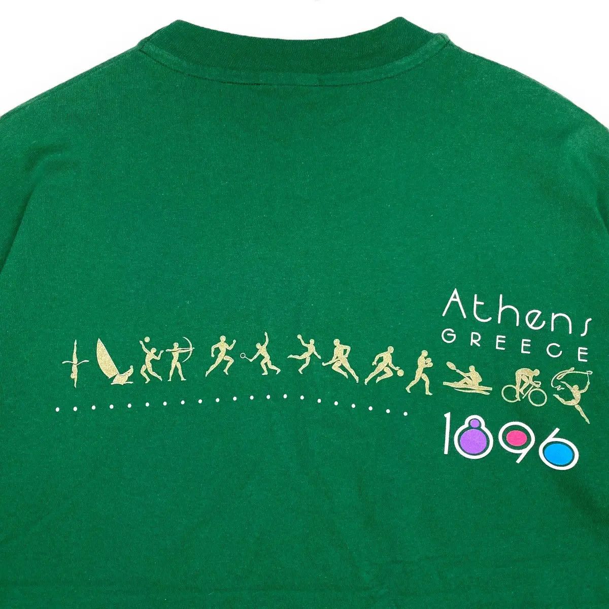 Other Vintage 90's OLYMPIC ATLANTA GEORGIA Summer Games Tee Size US L / EU 52-54 / 3 - 8 Thumbnail