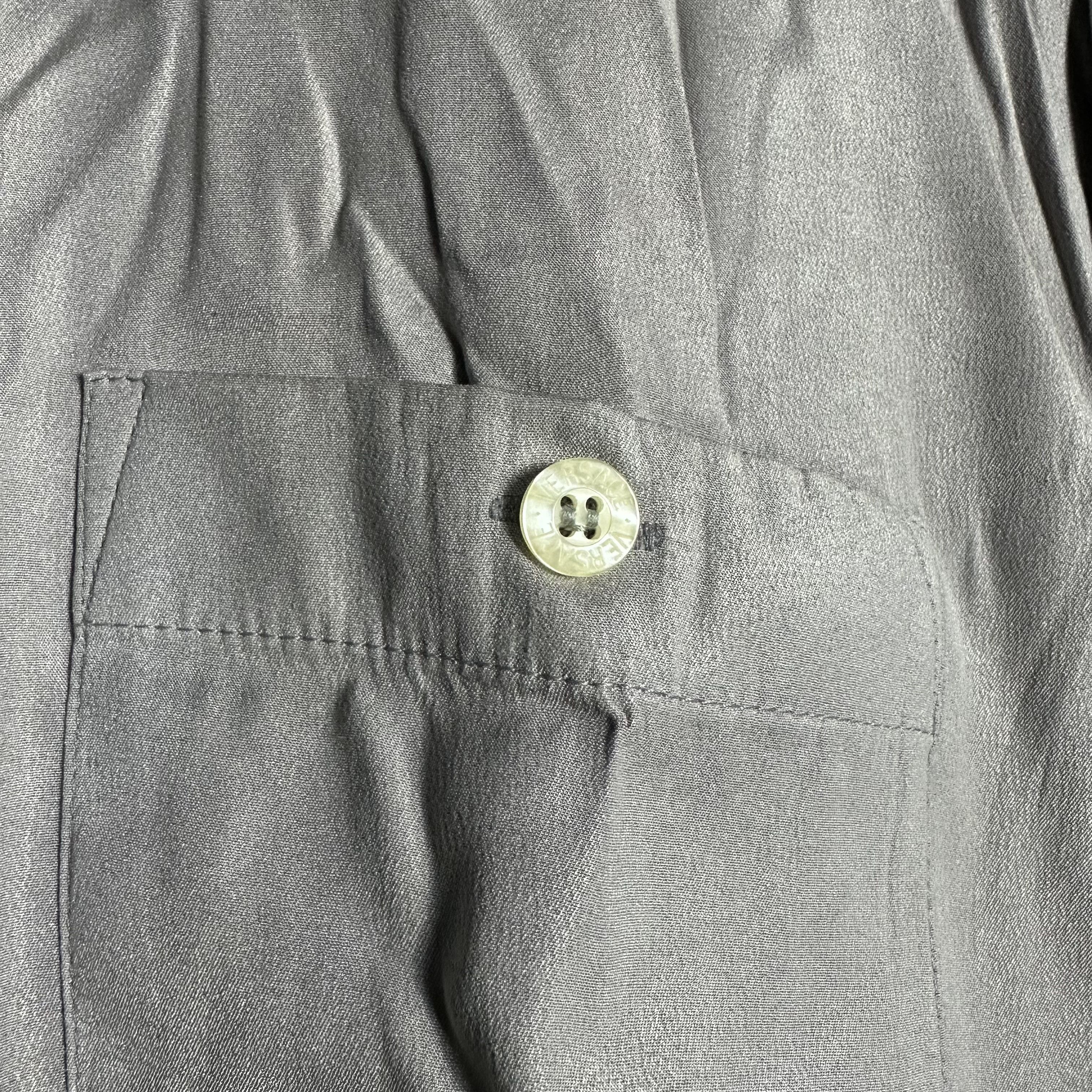 Versace Jeans Couture 🔥RARE🔥Vintage Versace Jeans Couture Silk Button Up Shirt Size US M / EU 48-50 / 2 - 6 Thumbnail