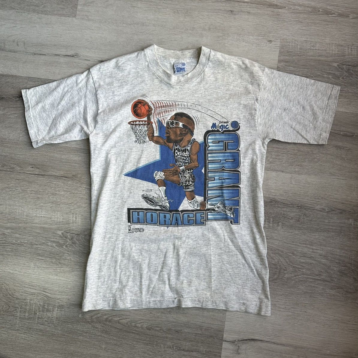 Salem Sportswear × Vintage Vintage Orlando Magic Horace Grant basketball tee Size US L / EU 52-54 / 3 - 1 Thumbnail
