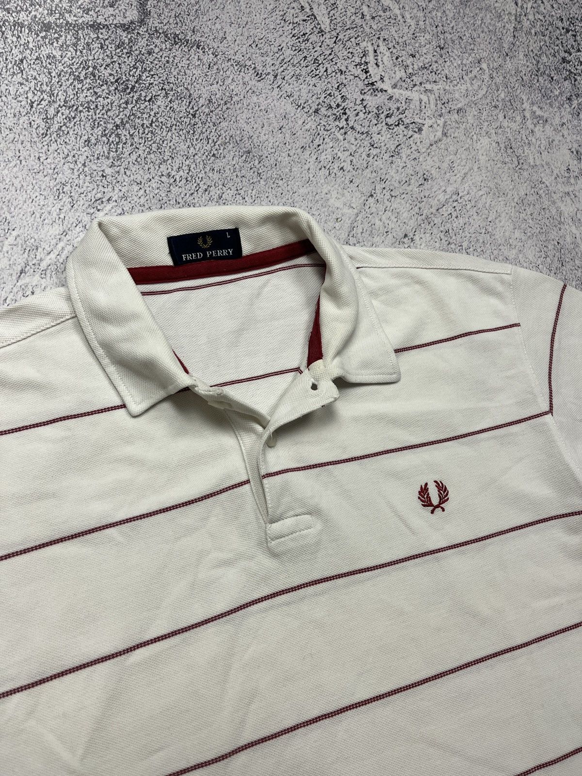 Fred Perry Fred Perry Casual Polo Shirt Streetwear Hype Mini Logo Sz L Size US M / EU 48-50 / 2 - 5 Thumbnail