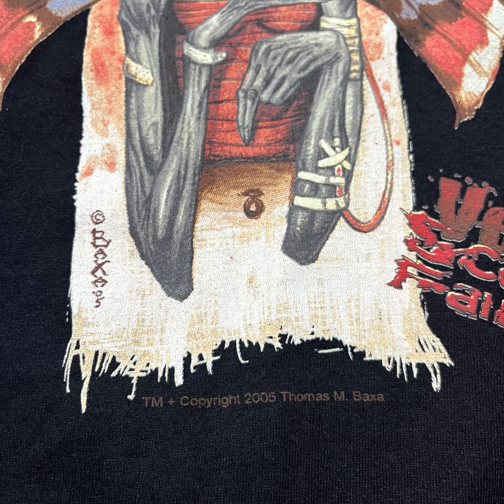Vintage VINTAGE Thomas Baxa Magic The Gathering D&D Fairies Dark Art Y2K T-Shirt XL Size US XL / EU 56 / 4 - 3 Thumbnail
