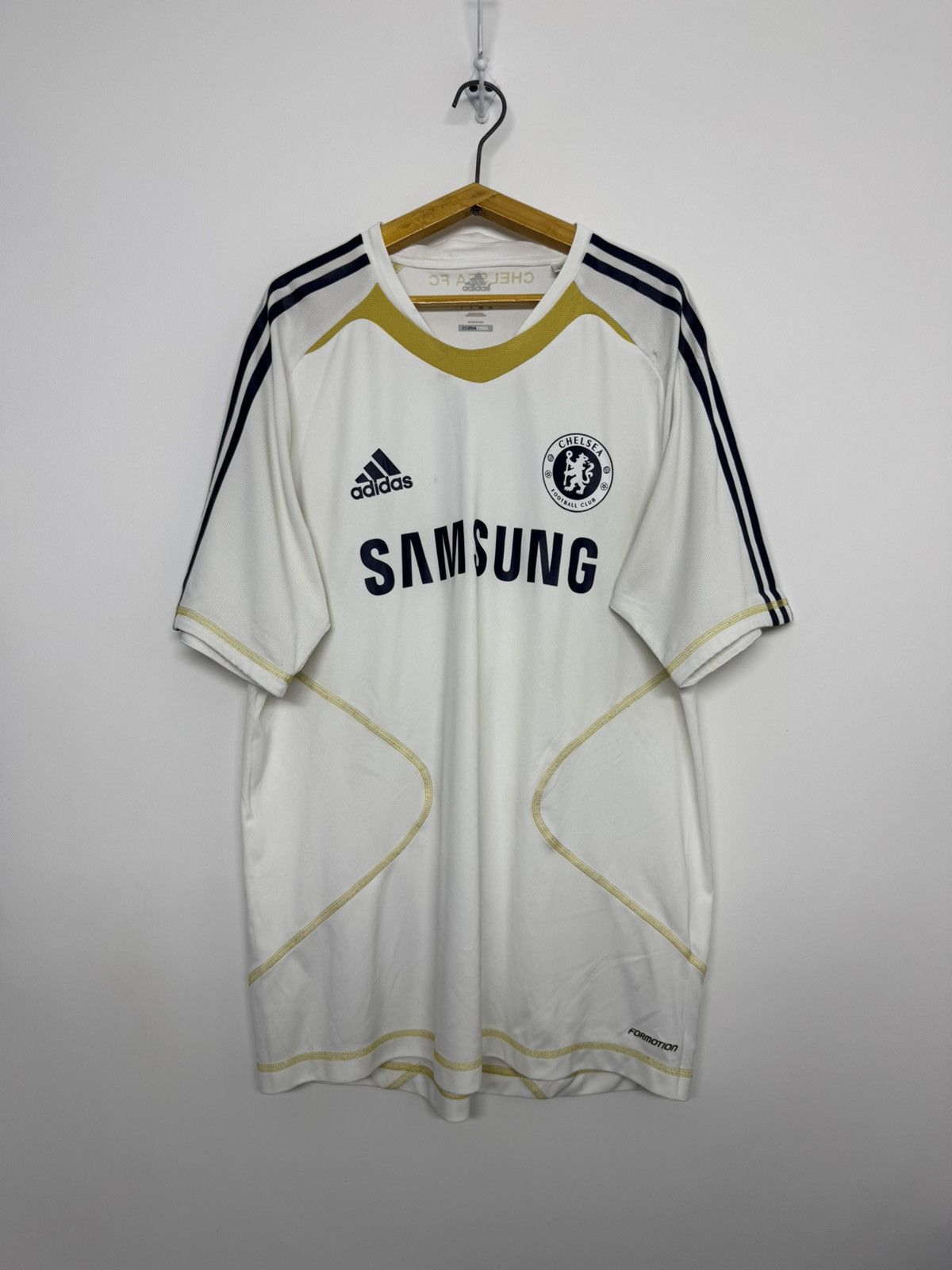 Adidas Adidas Chelsea 2010/2011 Training Soccer Jersey Formation Size US L / EU 52-54 / 3 - 1 Thumbnail